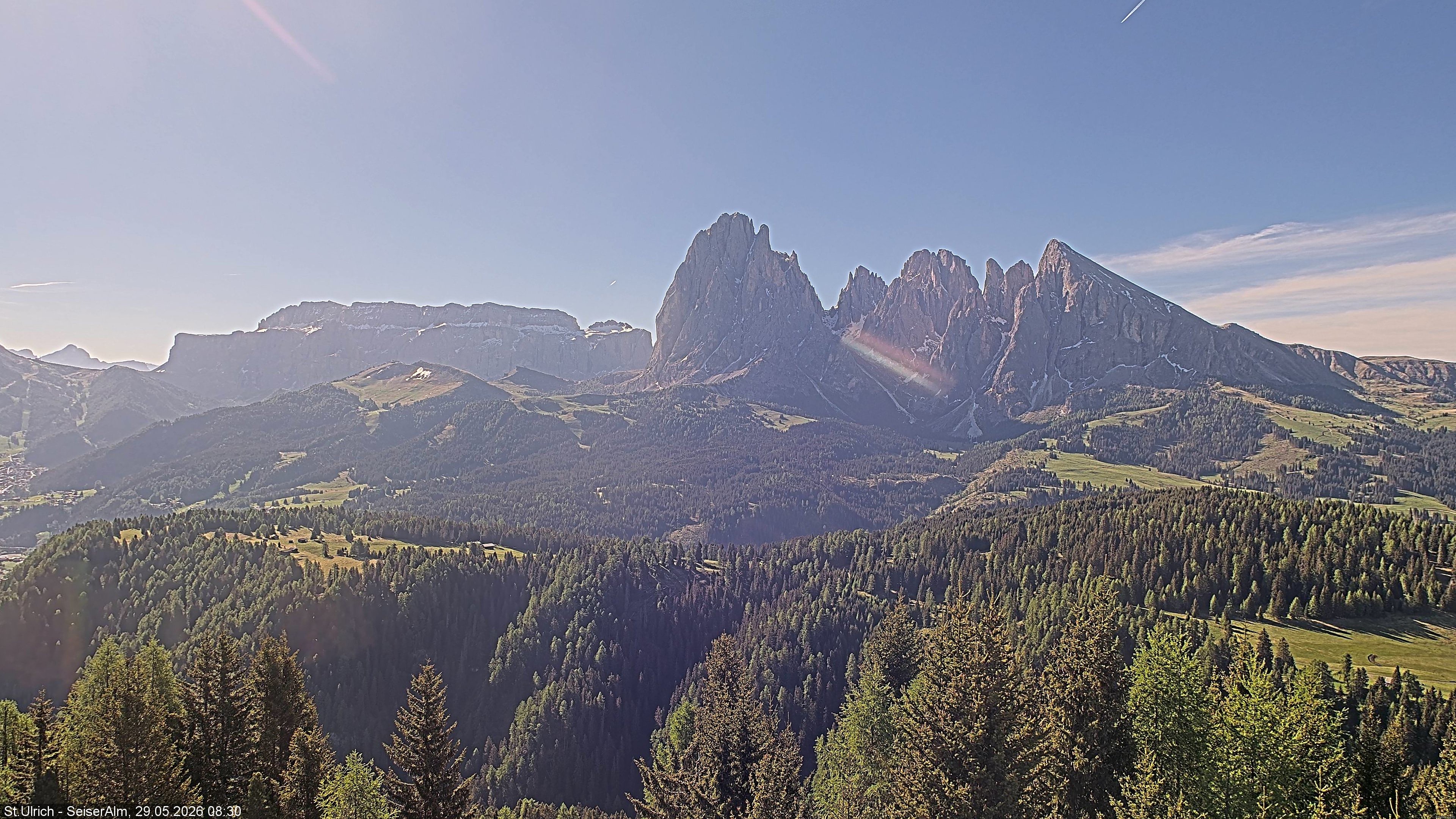 Archived image Webcam Vista Alpe di Siusi