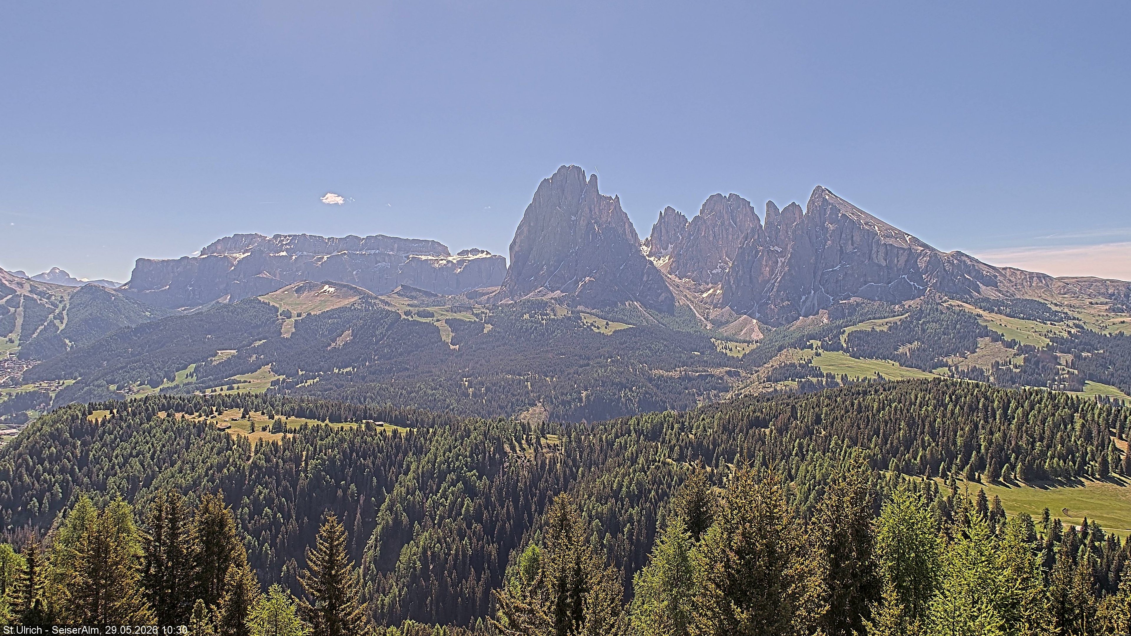 Archived image Webcam Vista Alpe di Siusi