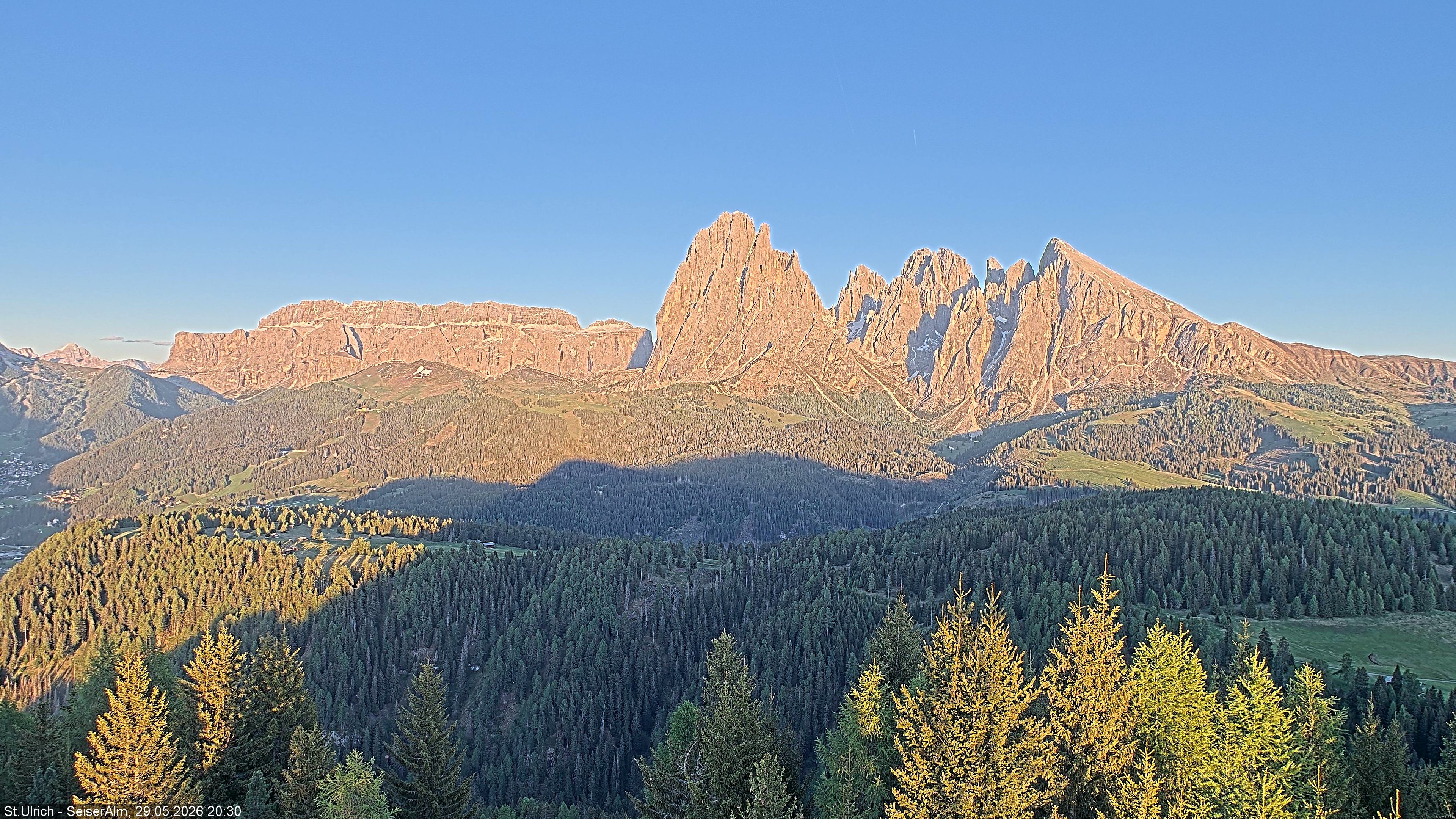 Archived image Webcam Vista Alpe di Siusi
