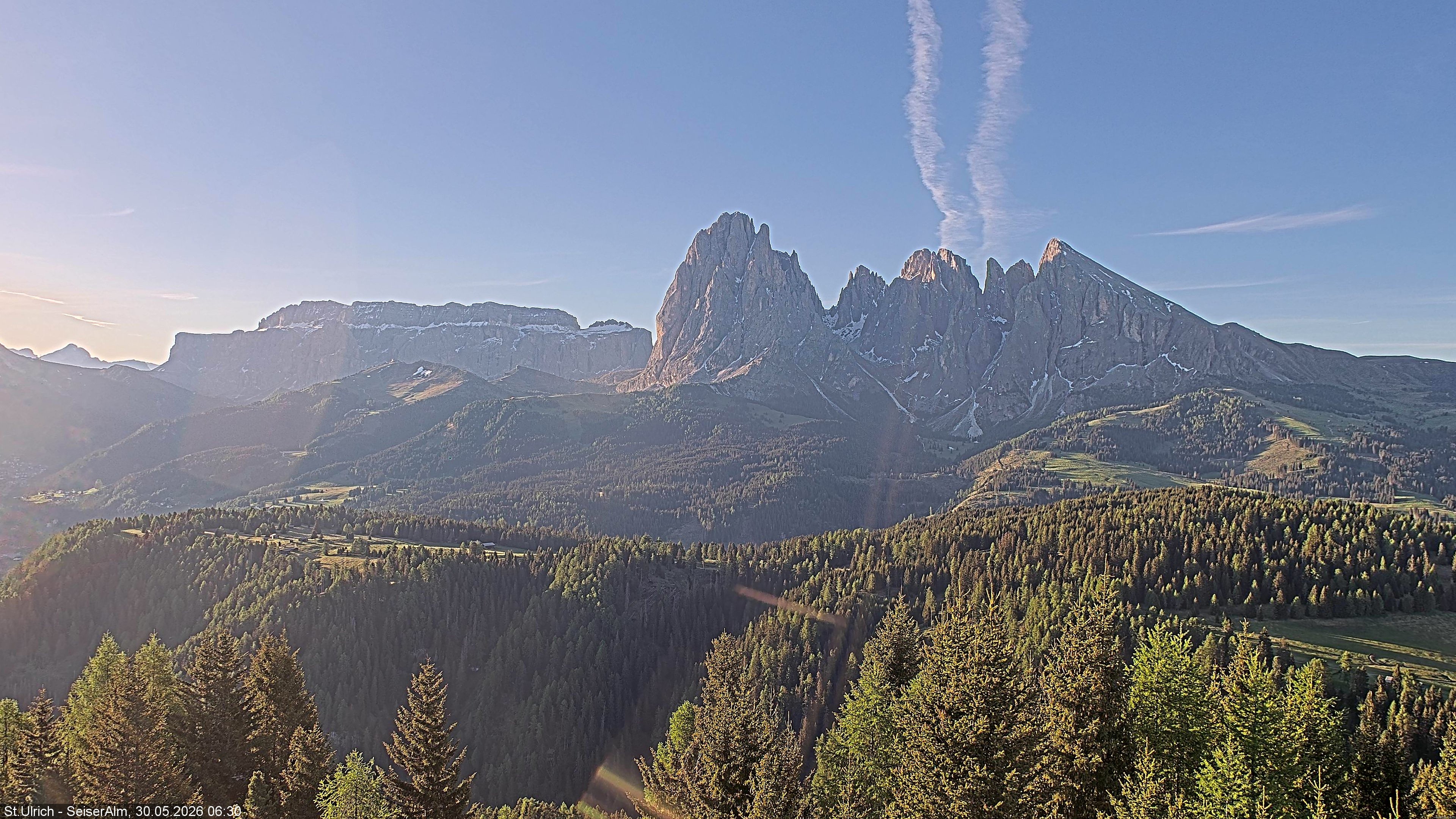 Archiv Foto Webcam Ausblick Seiser Alm