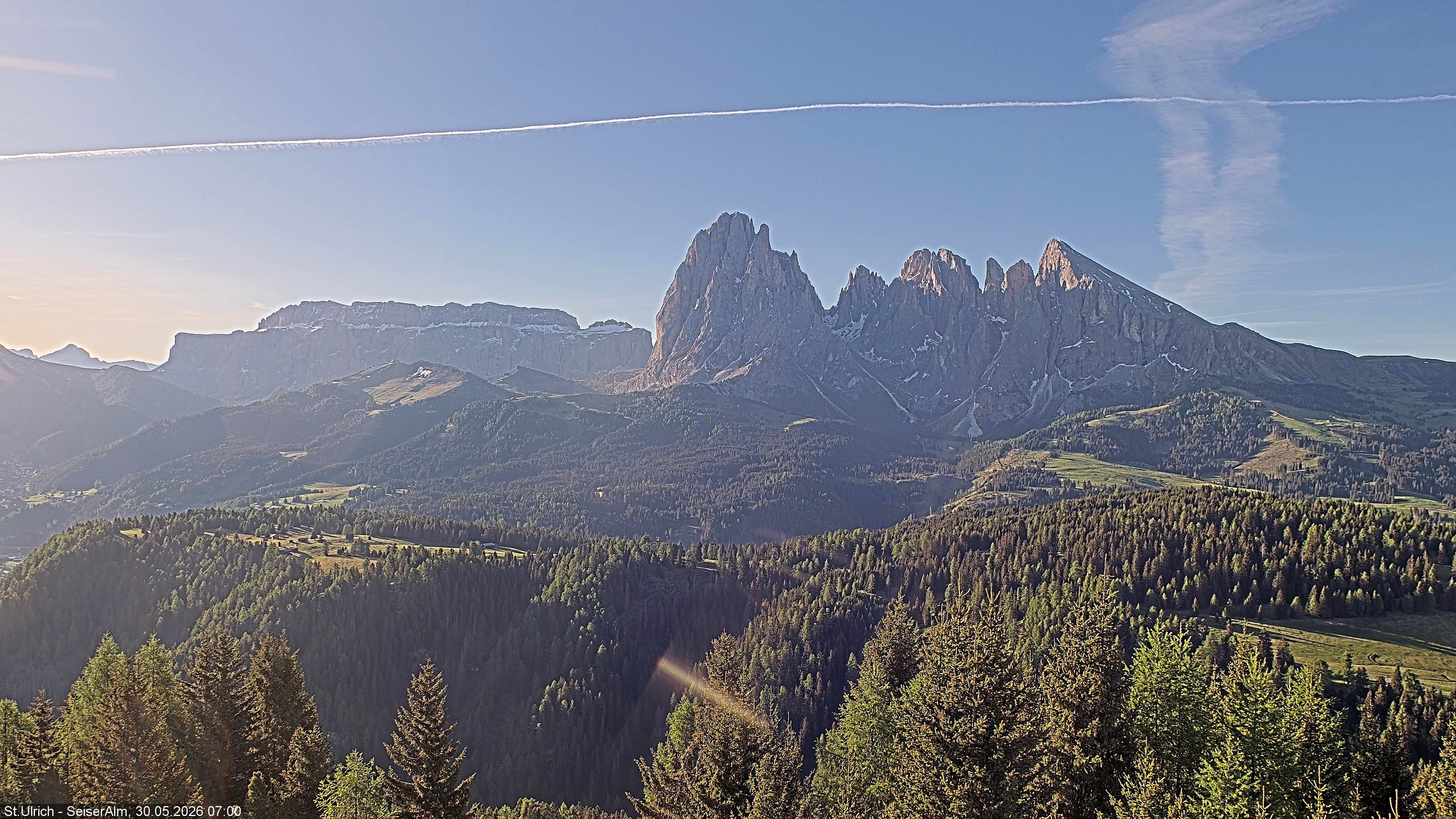 Archiv Foto Webcam Ausblick Seiser Alm