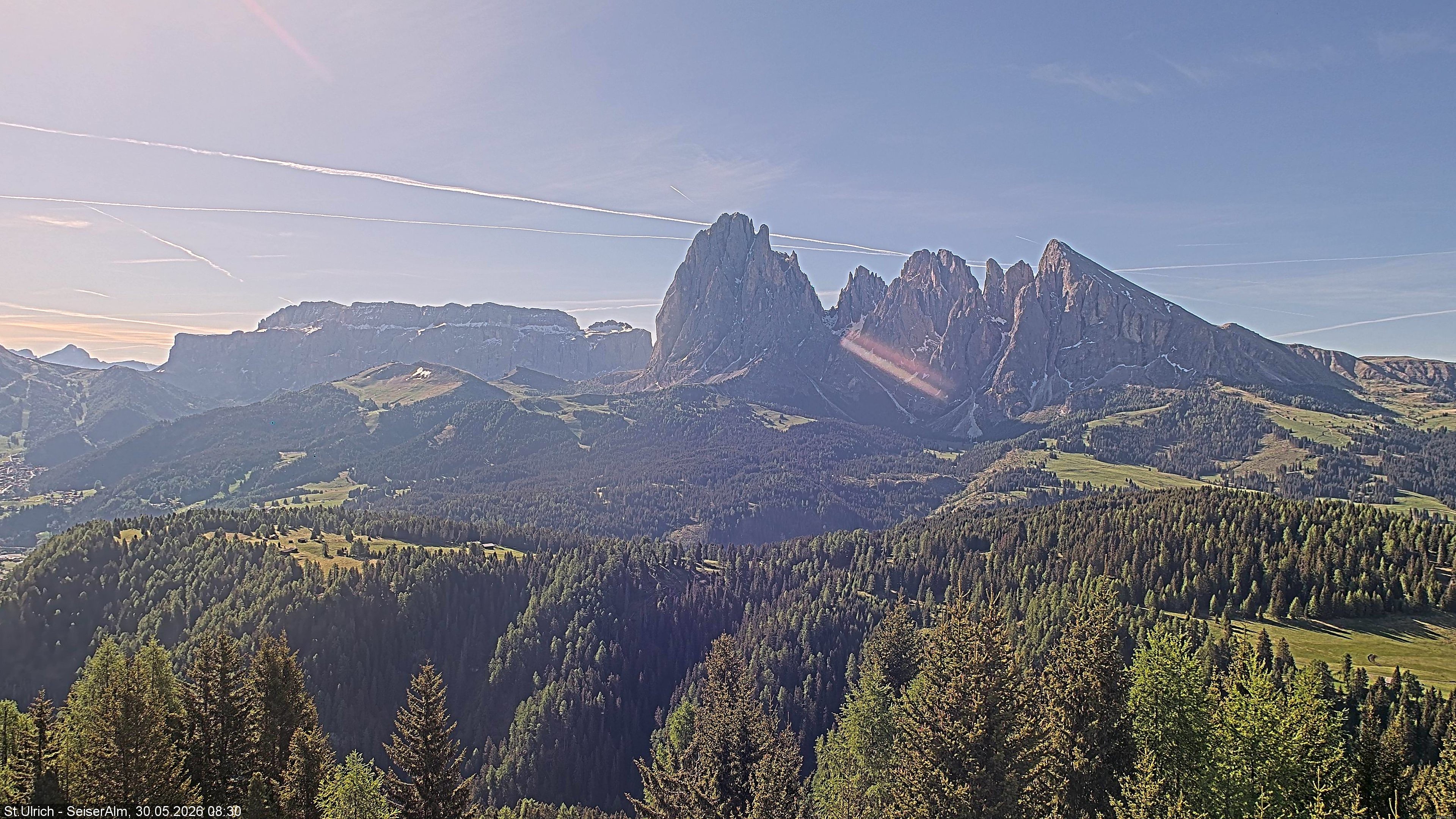 Archiv Foto Webcam Ausblick Seiser Alm