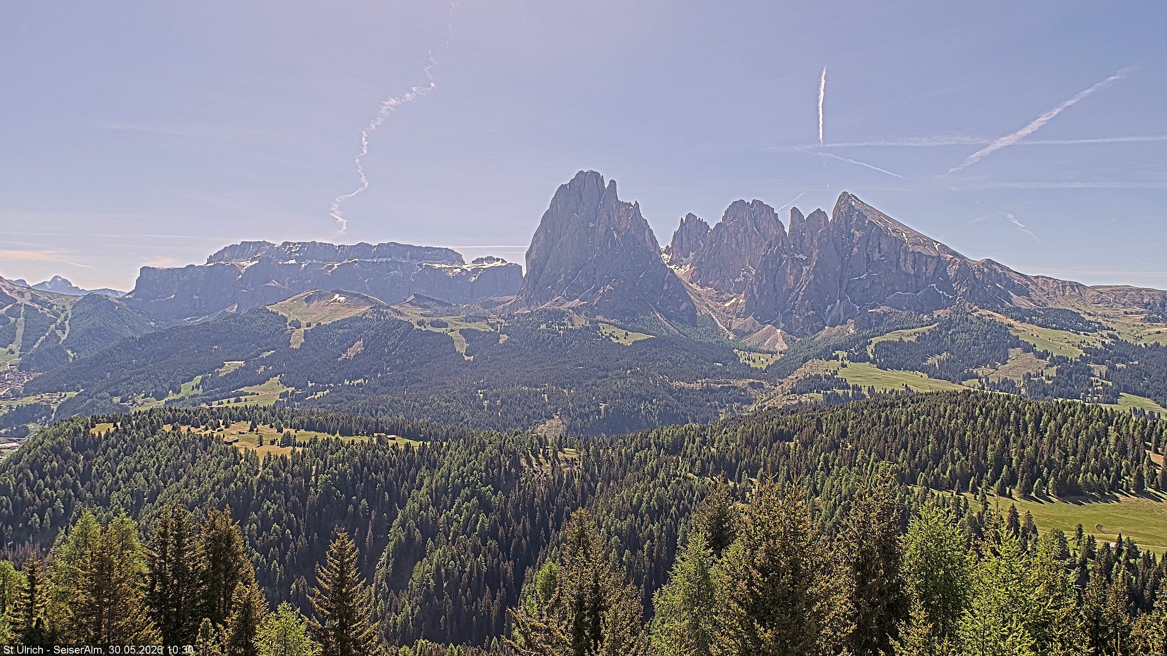 Archiv Foto Webcam Ausblick Seiser Alm