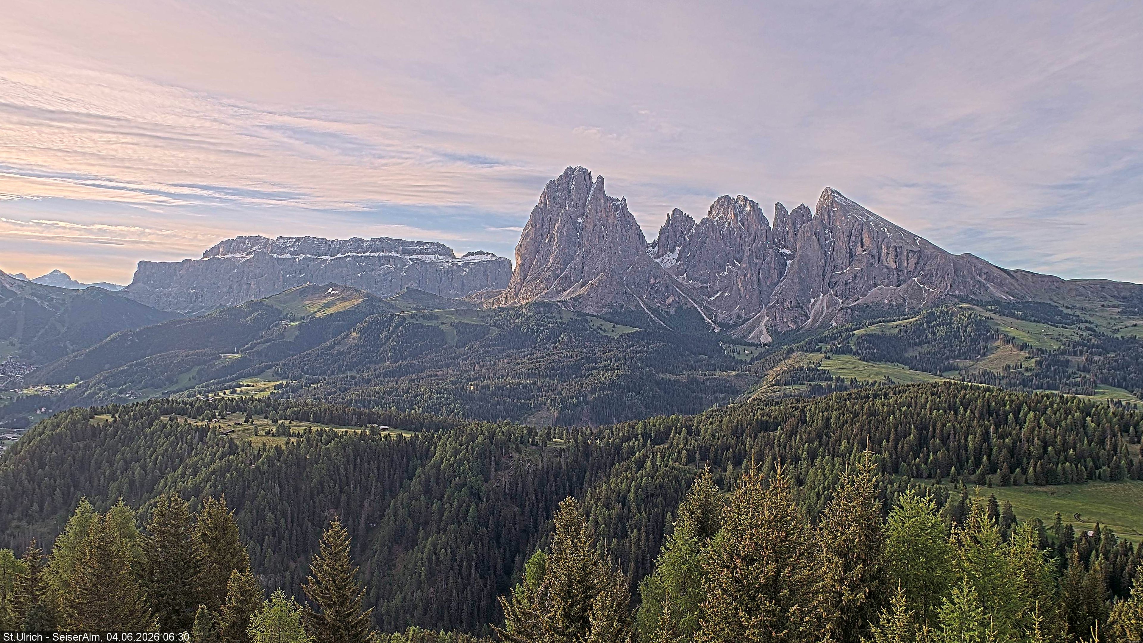 Archived image Webcam Vista Alpe di Siusi