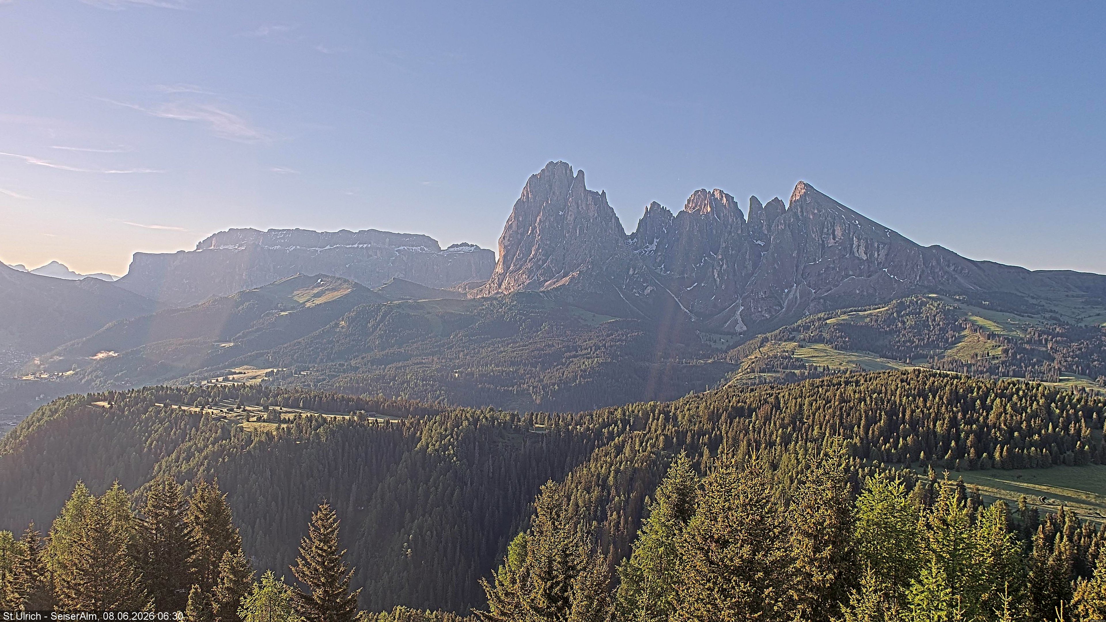 Archiv Foto Webcam Ausblick Seiser Alm