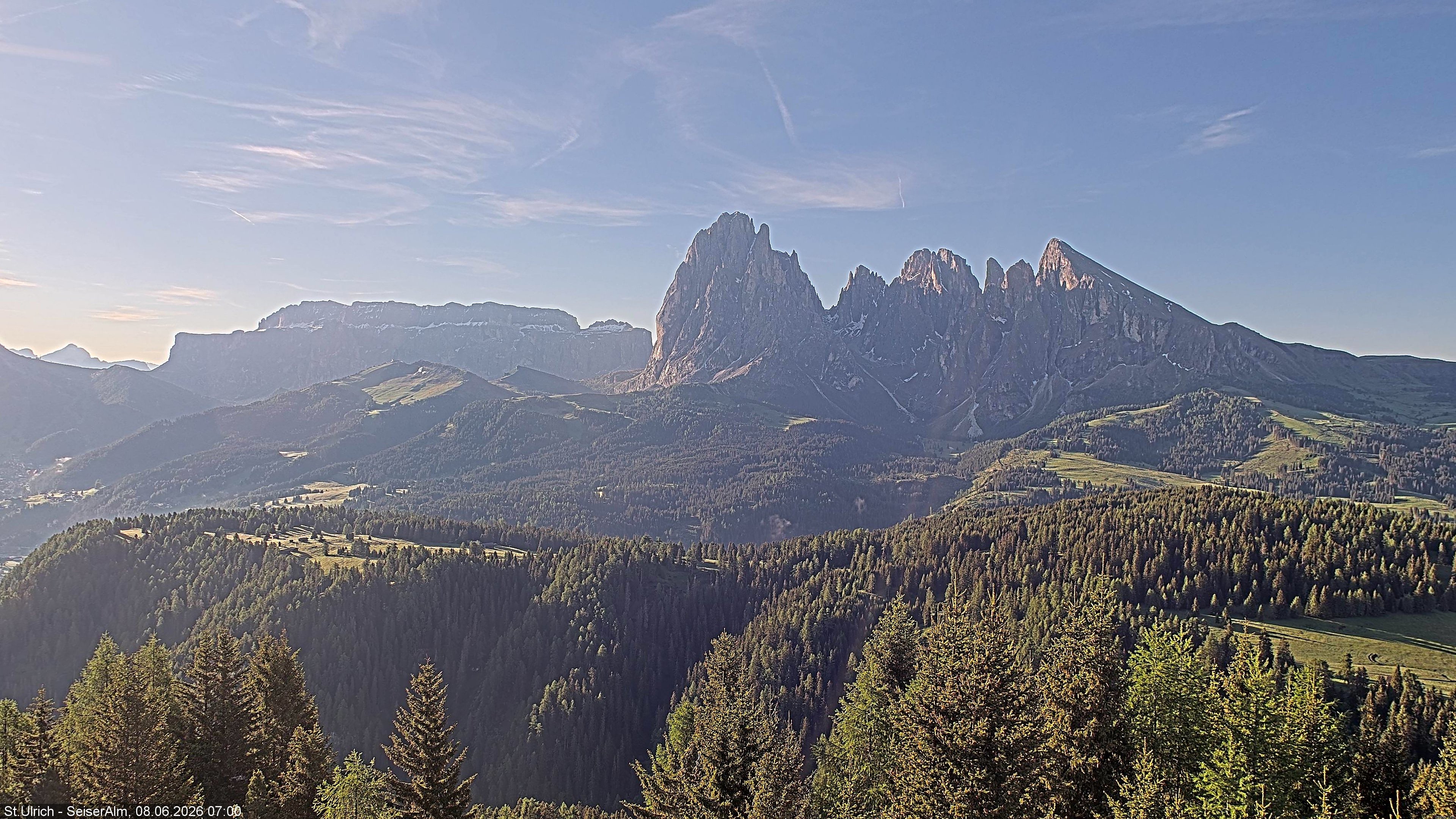 Archiv Foto Webcam Ausblick Seiser Alm