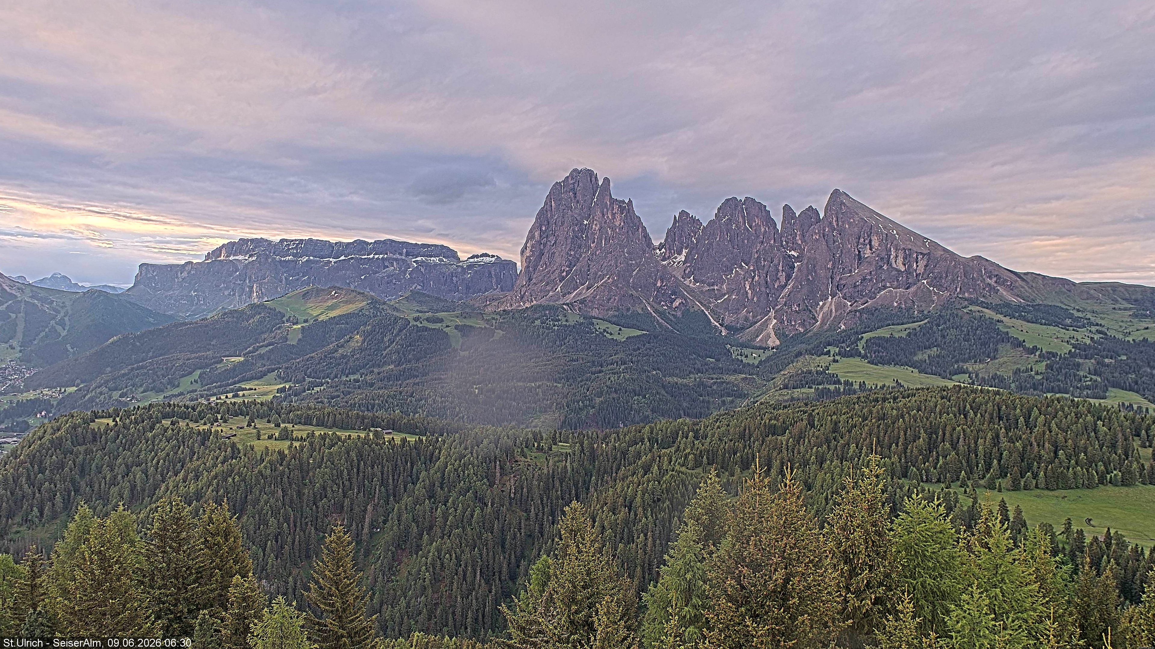 Archiv Foto Webcam Ausblick Seiser Alm