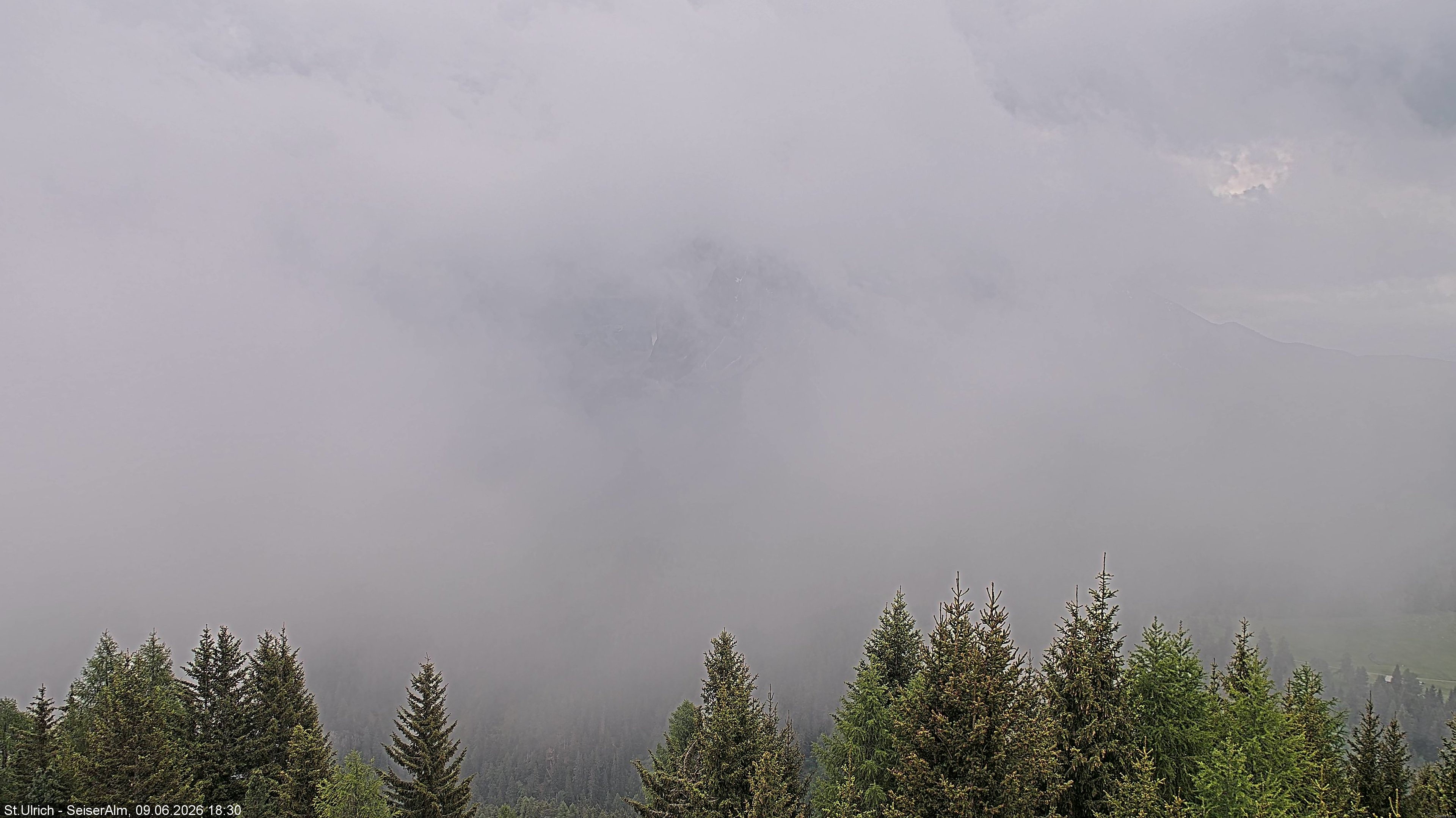 Archiv Foto Webcam Ausblick Seiser Alm