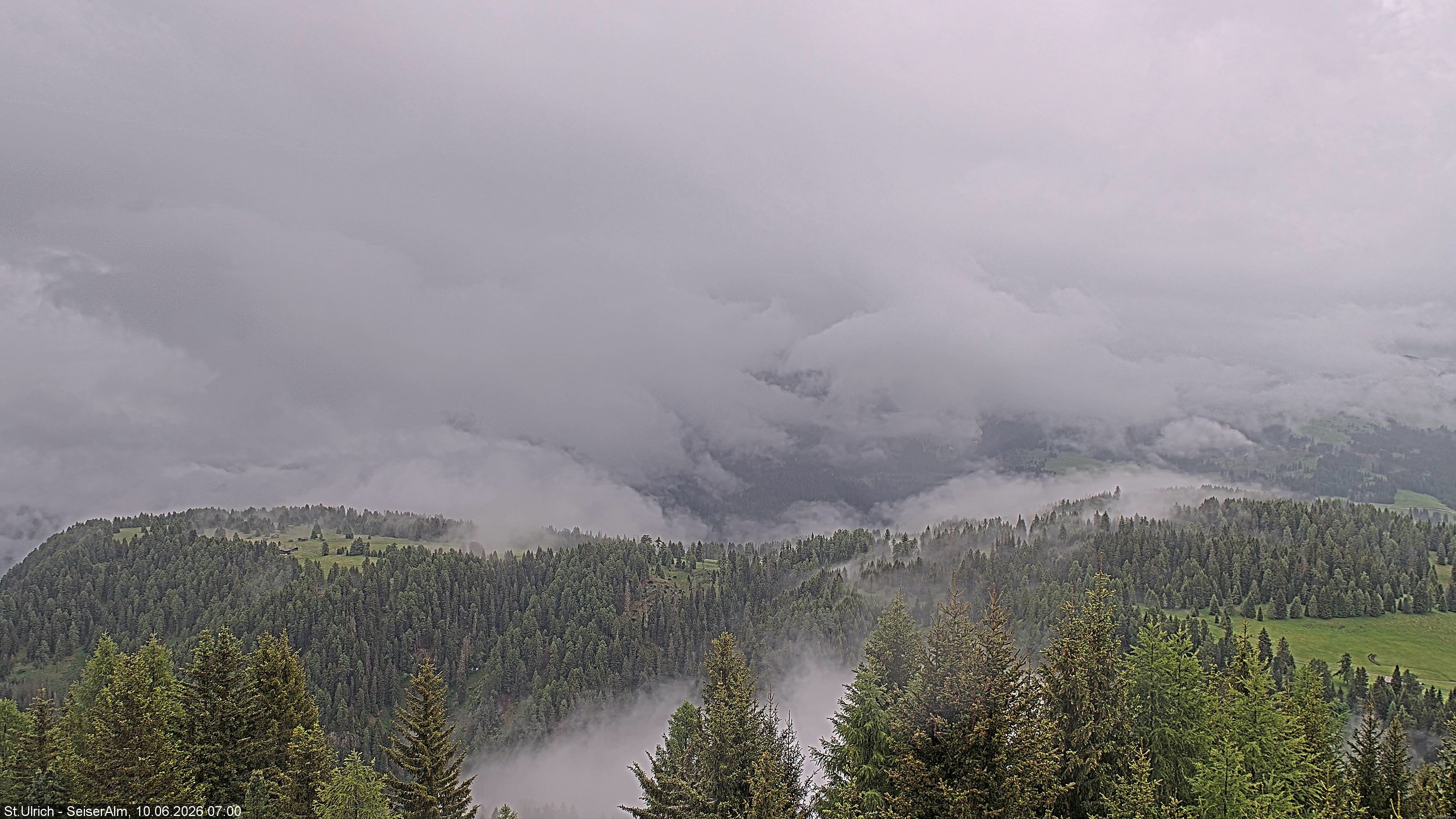 Archiv Foto Webcam Ausblick Seiser Alm
