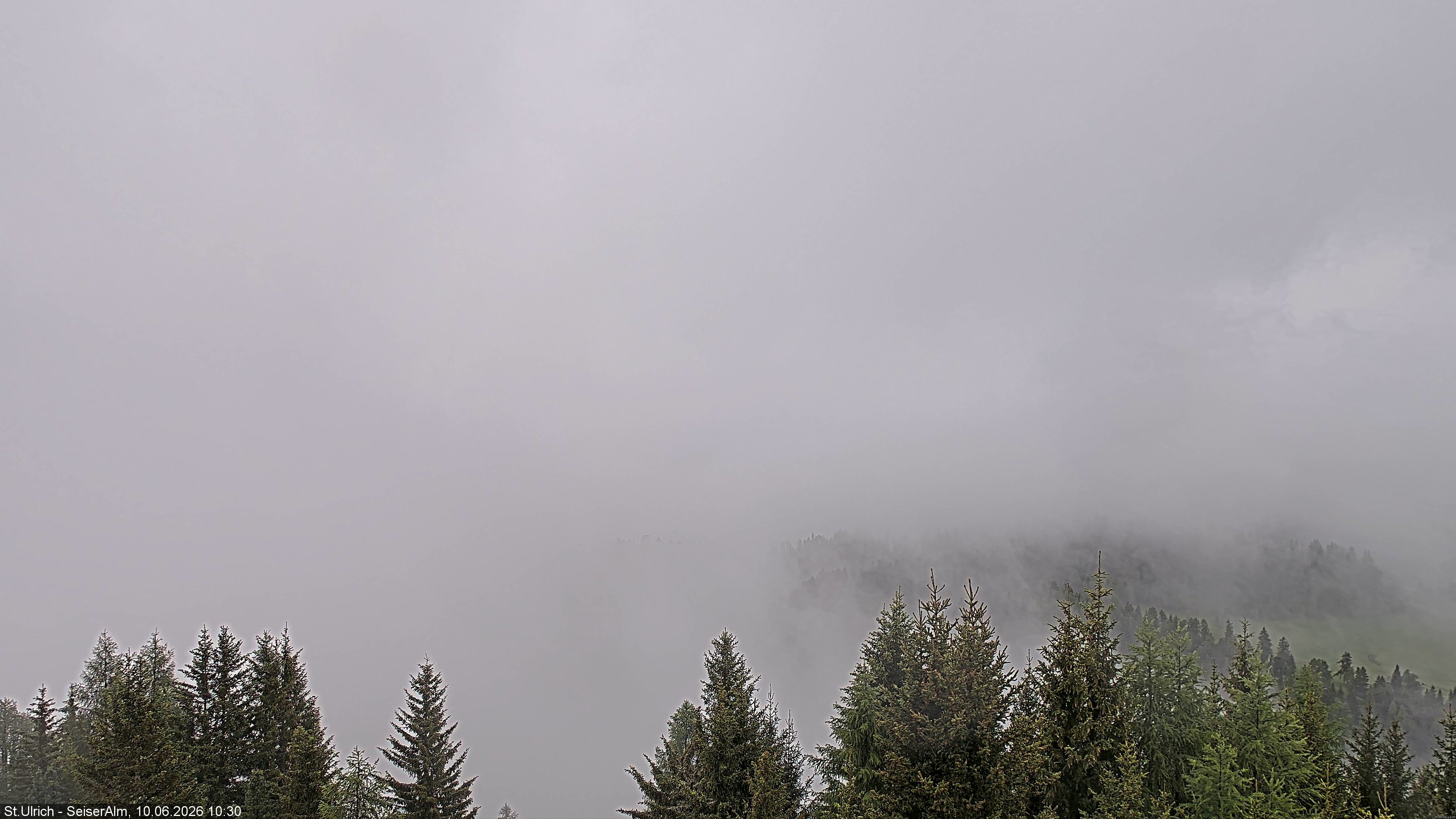 Archiv Foto Webcam Ausblick Seiser Alm