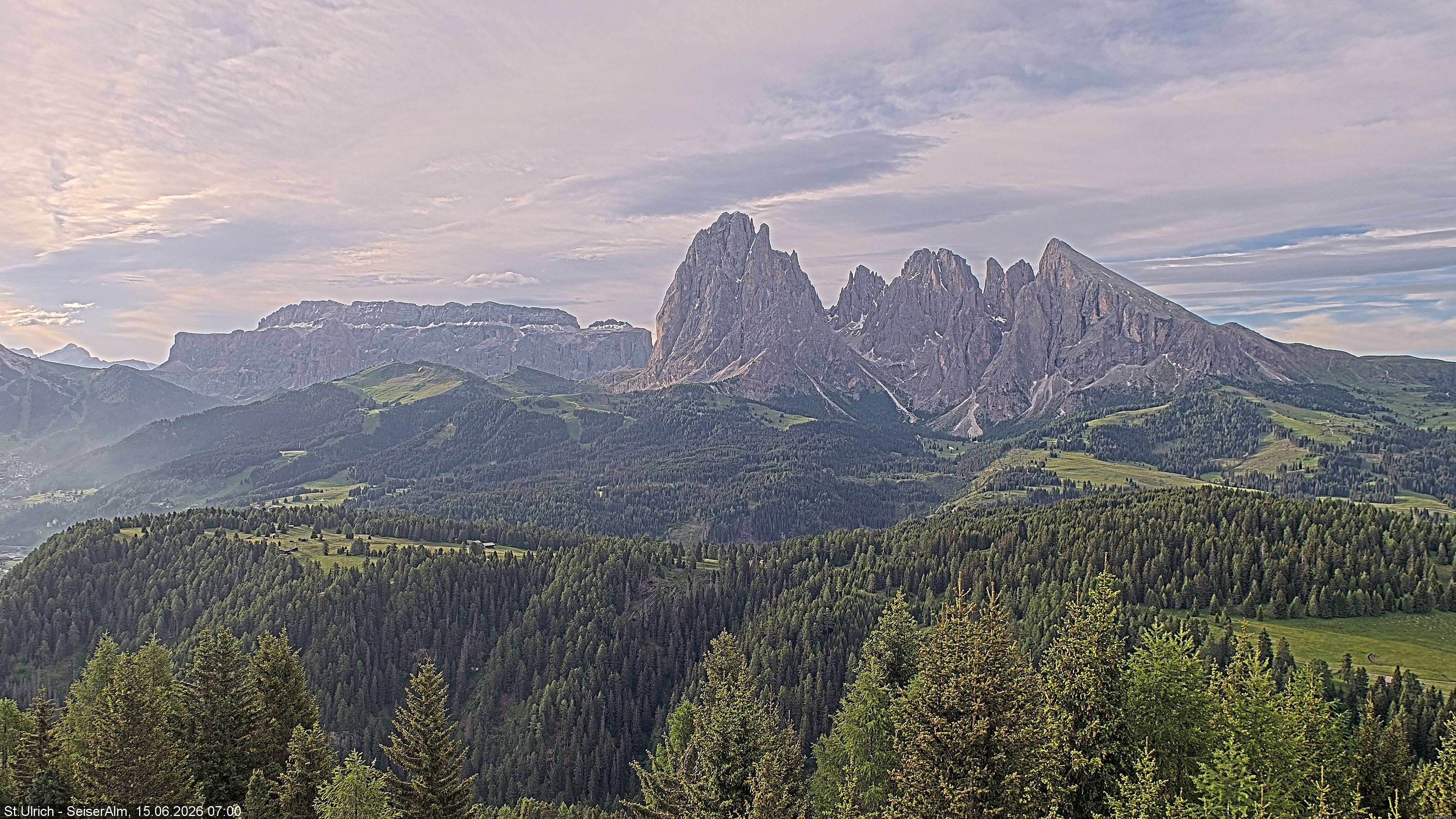 Archiv Foto Webcam Ausblick Seiser Alm