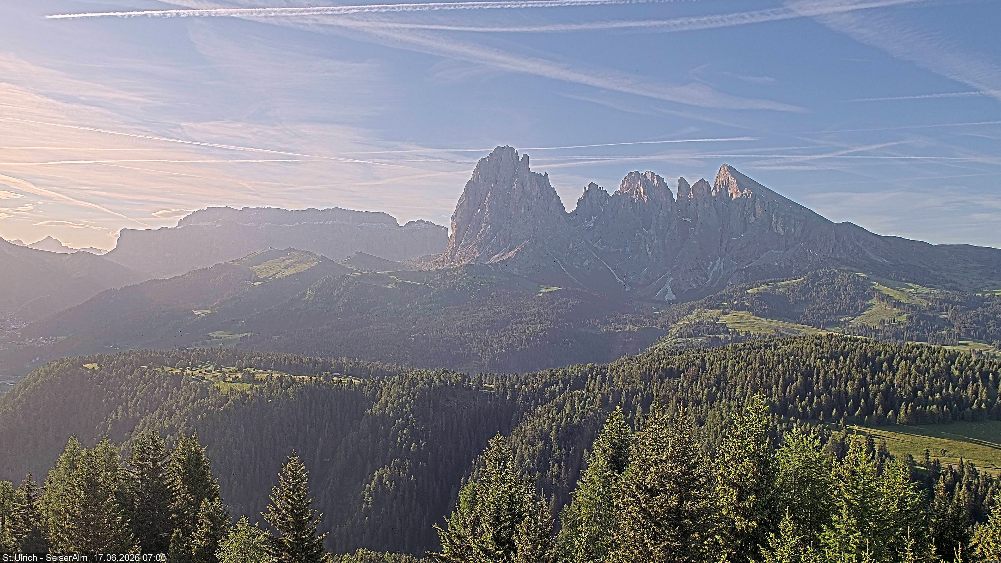 Archiv Foto Webcam Ausblick Seiser Alm
