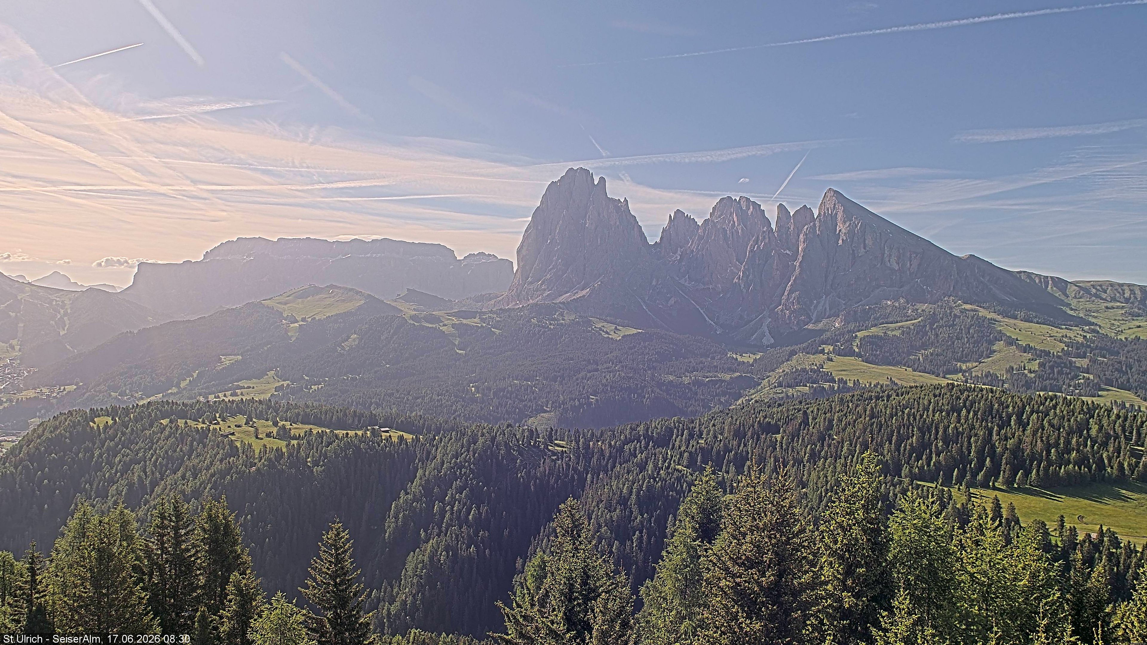 Archiv Foto Webcam Ausblick Seiser Alm