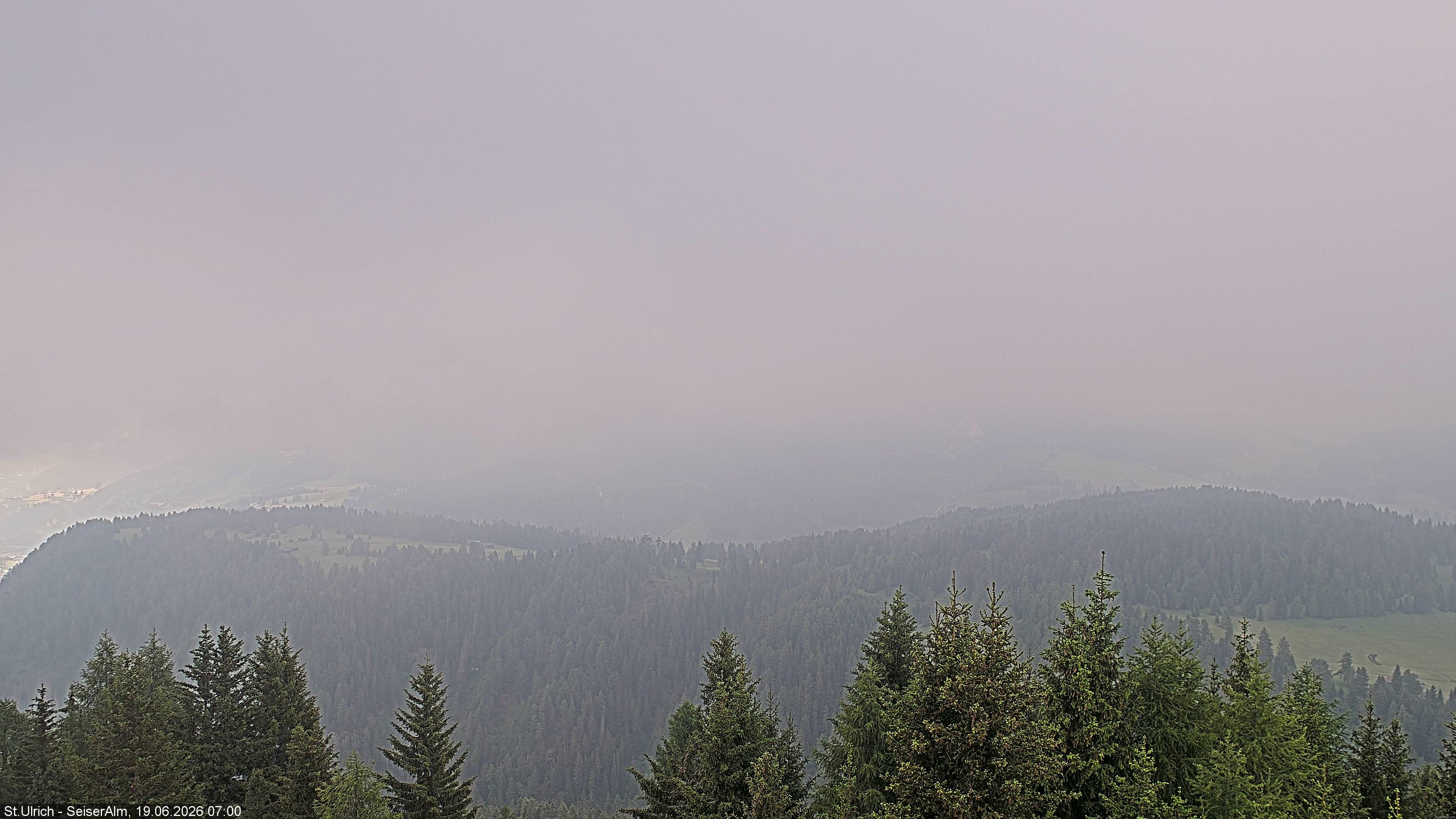 Archiv Foto Webcam Ausblick Seiser Alm