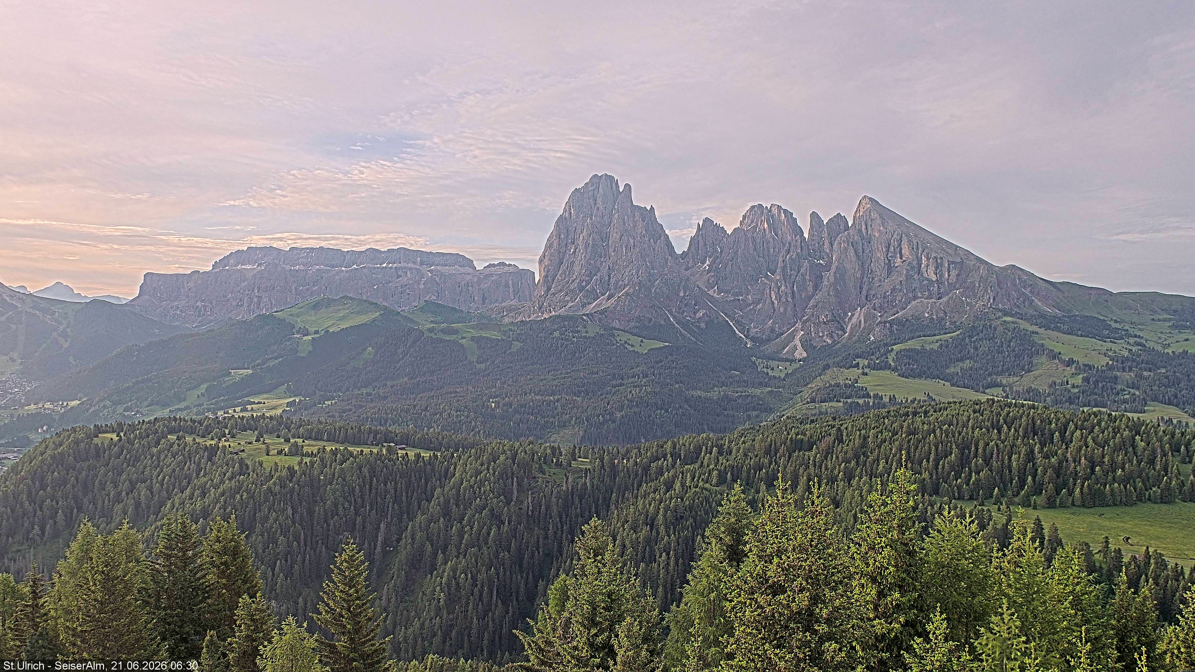 Archiv Foto Webcam Ausblick Seiser Alm