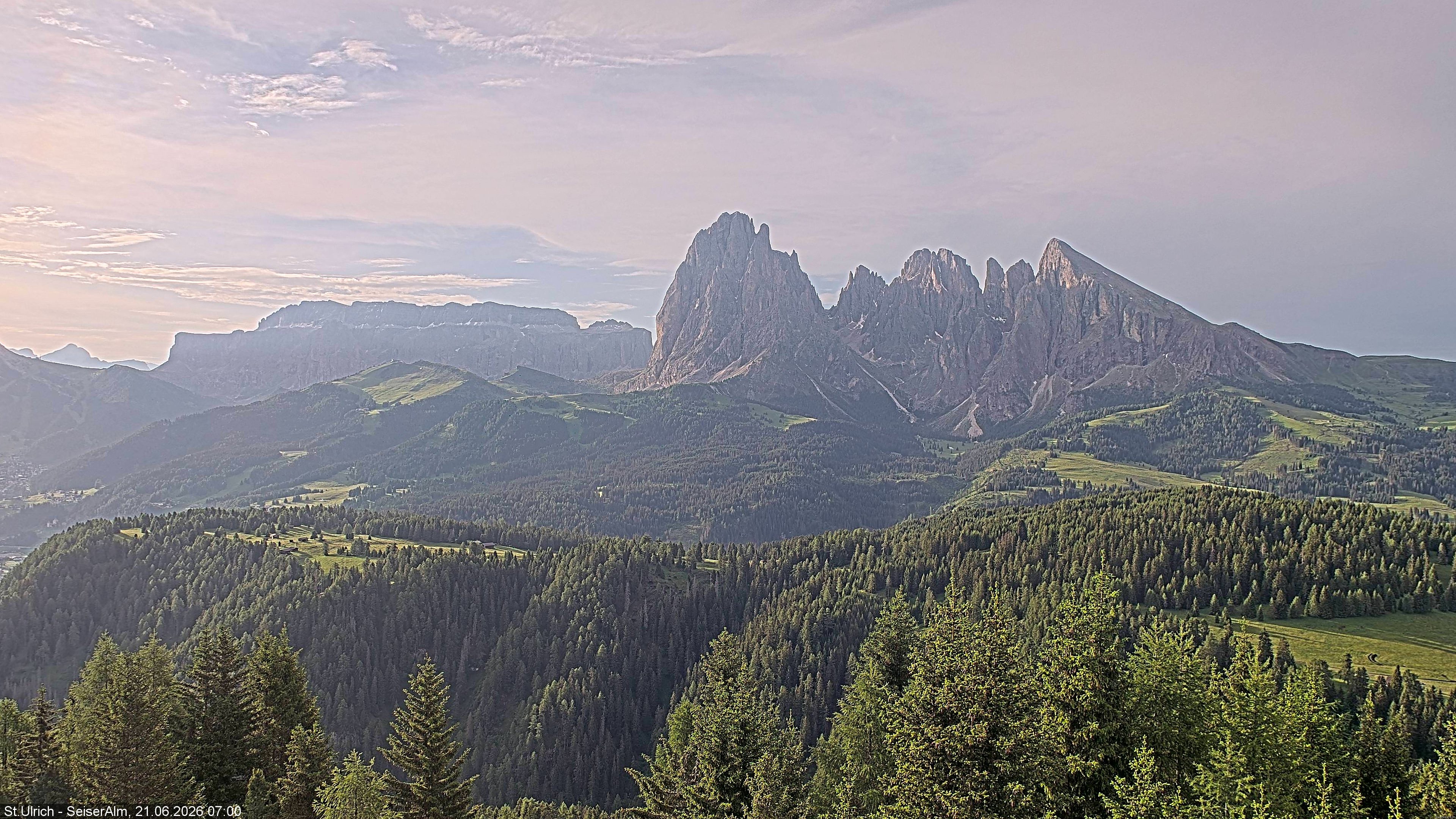 Archiv Foto Webcam Ausblick Seiser Alm