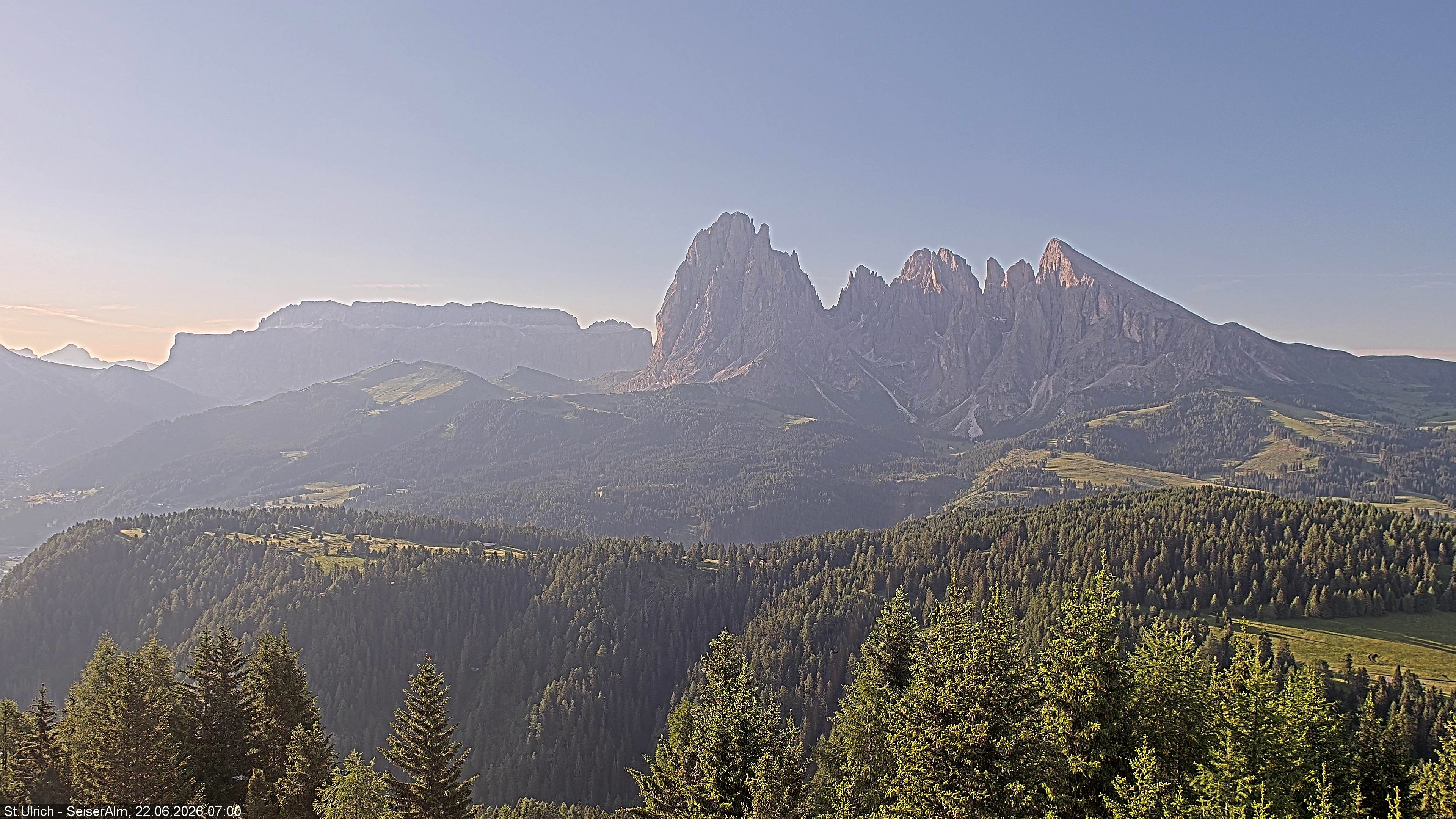 Archiv Foto Webcam Ausblick Seiser Alm