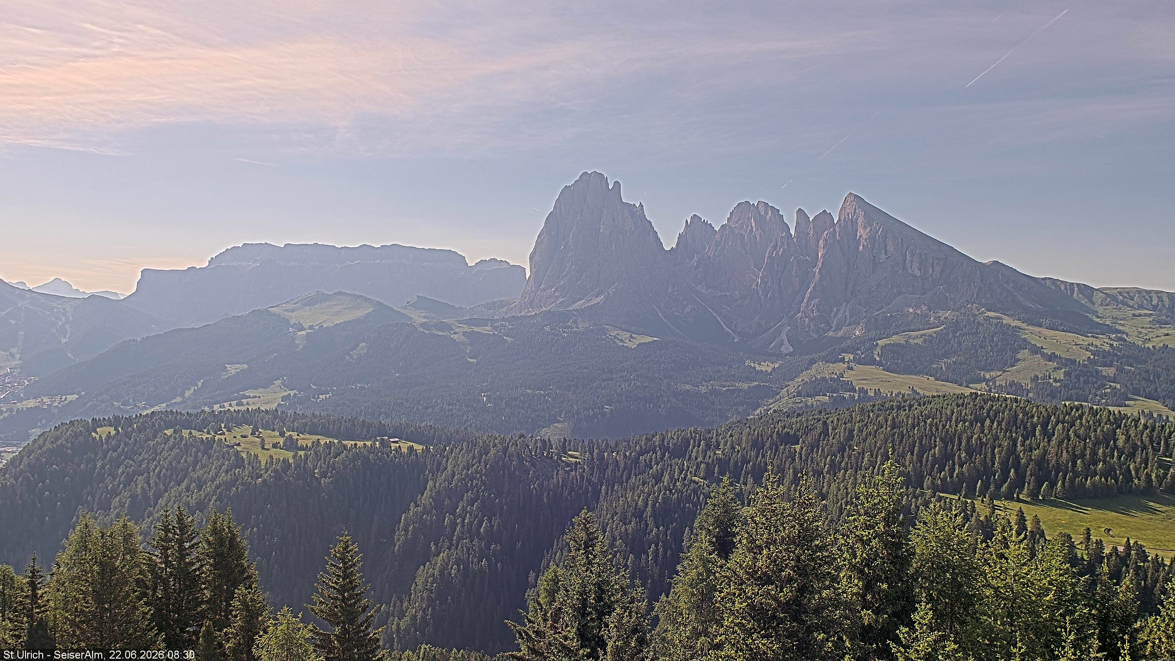 Archiv Foto Webcam Ausblick Seiser Alm