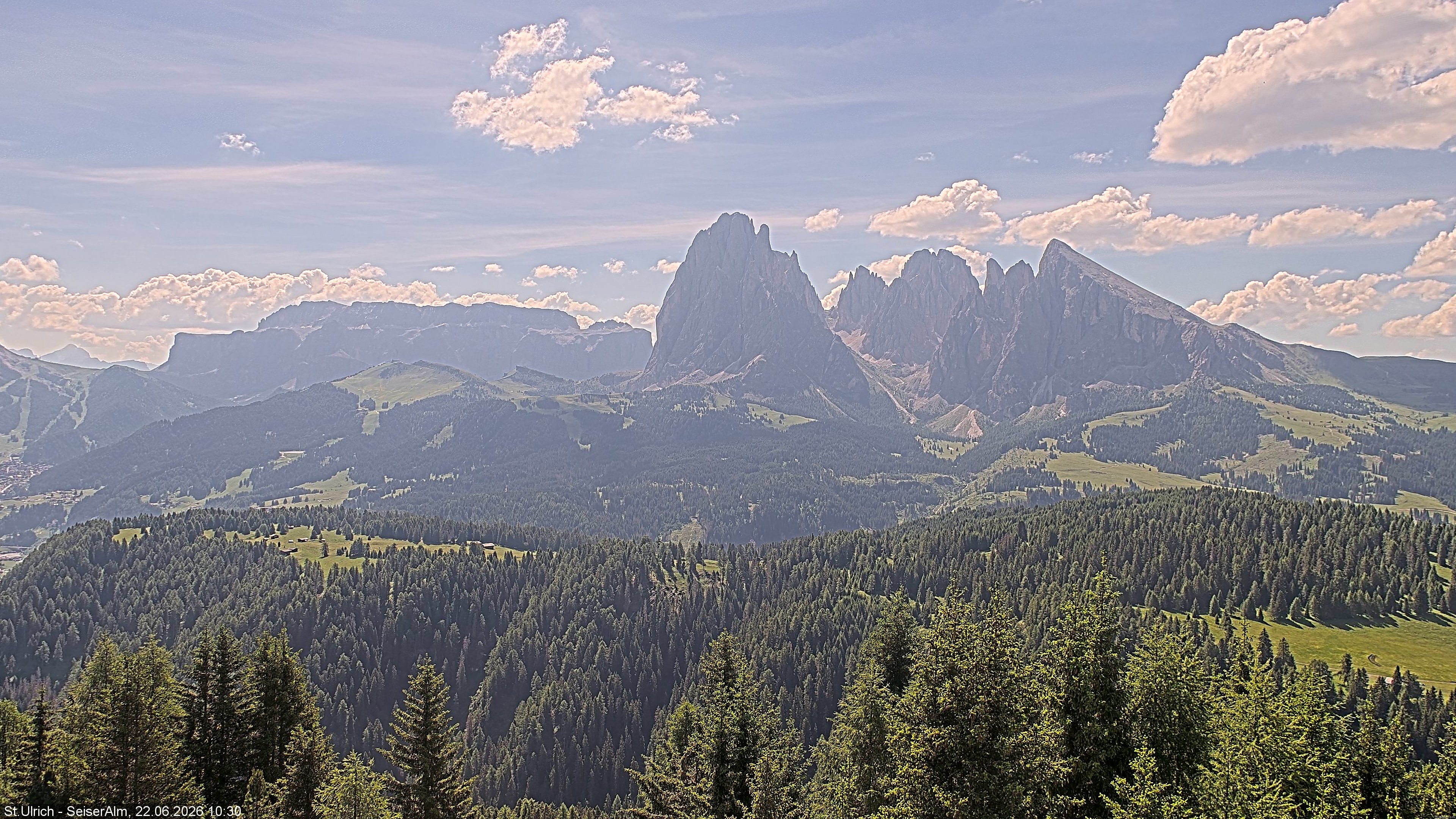 Archiv Foto Webcam Ausblick Seiser Alm