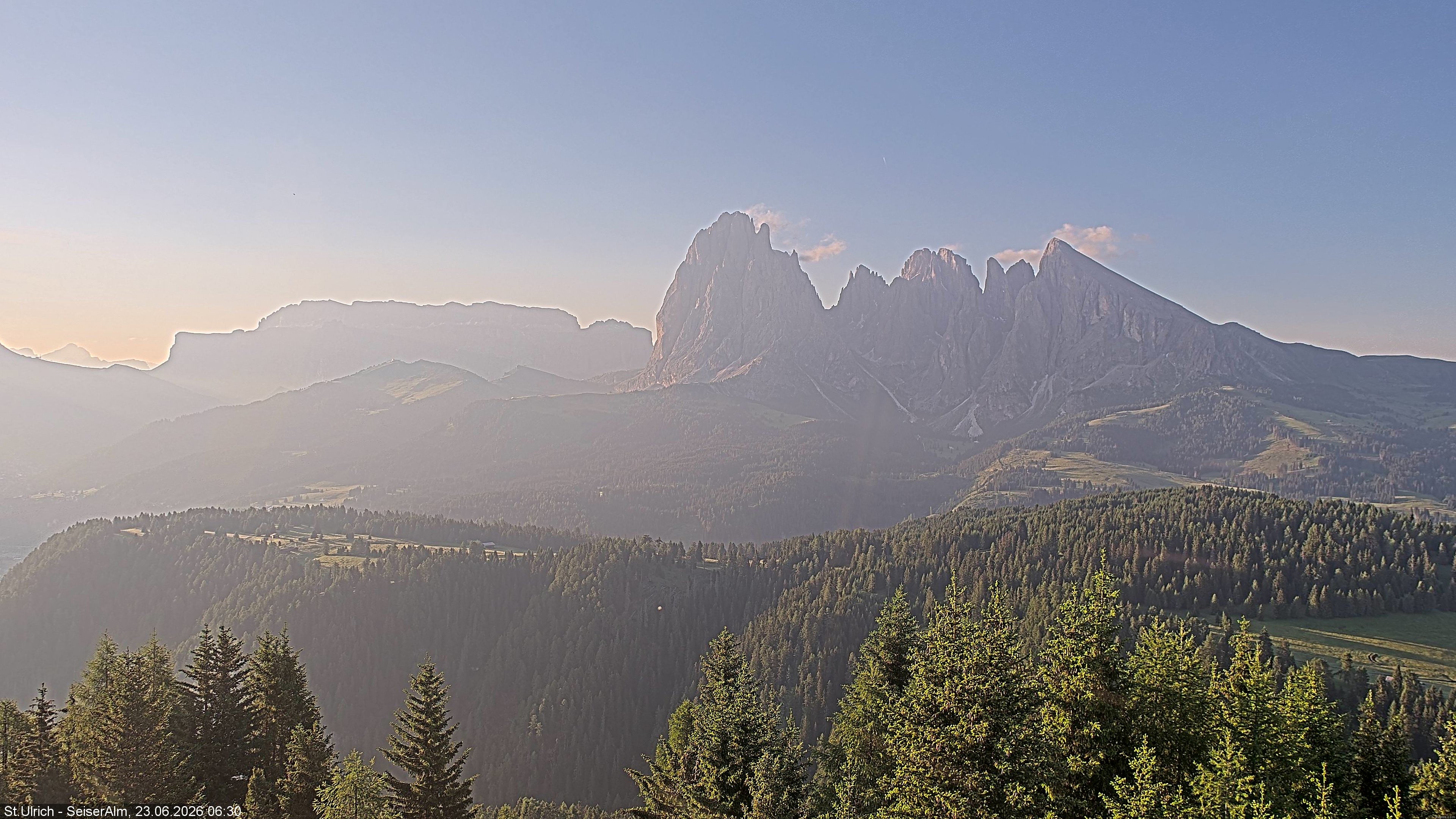 Archiv Foto Webcam Ausblick Seiser Alm