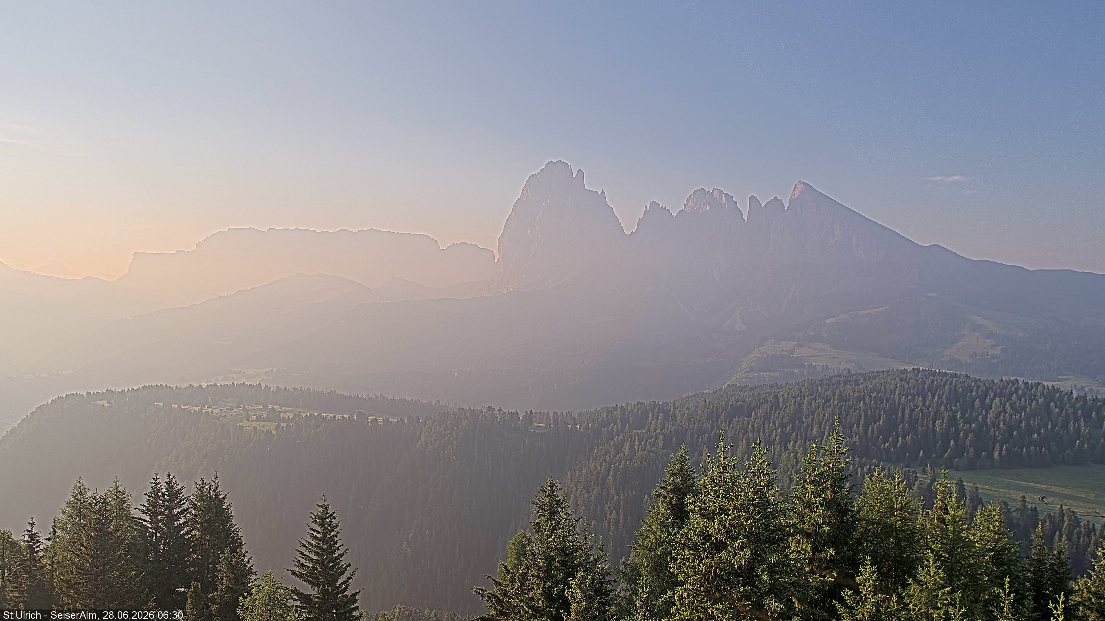 Archiv Foto Webcam Ausblick Seiser Alm