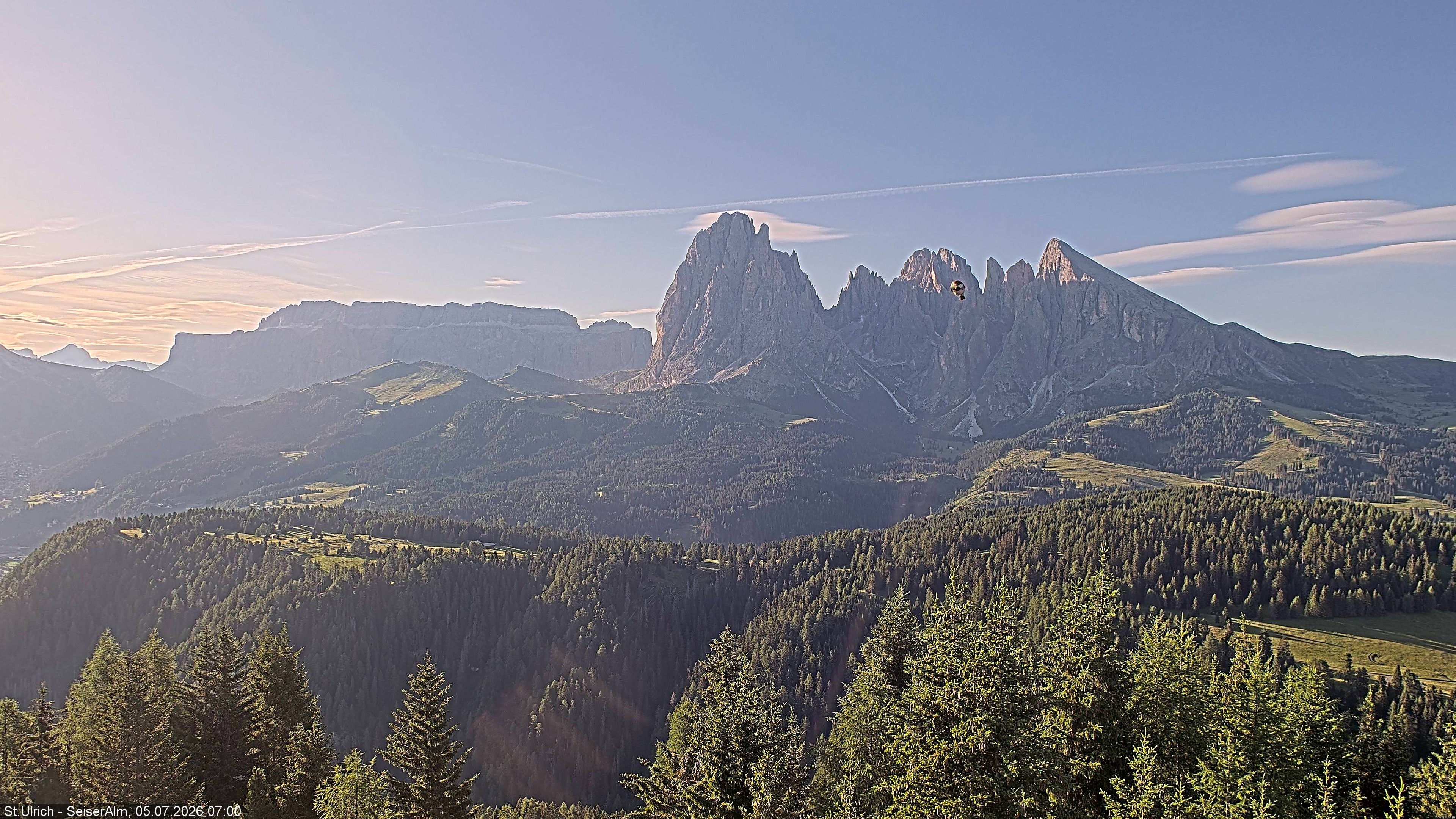 Archiv Foto Webcam Ausblick Seiser Alm