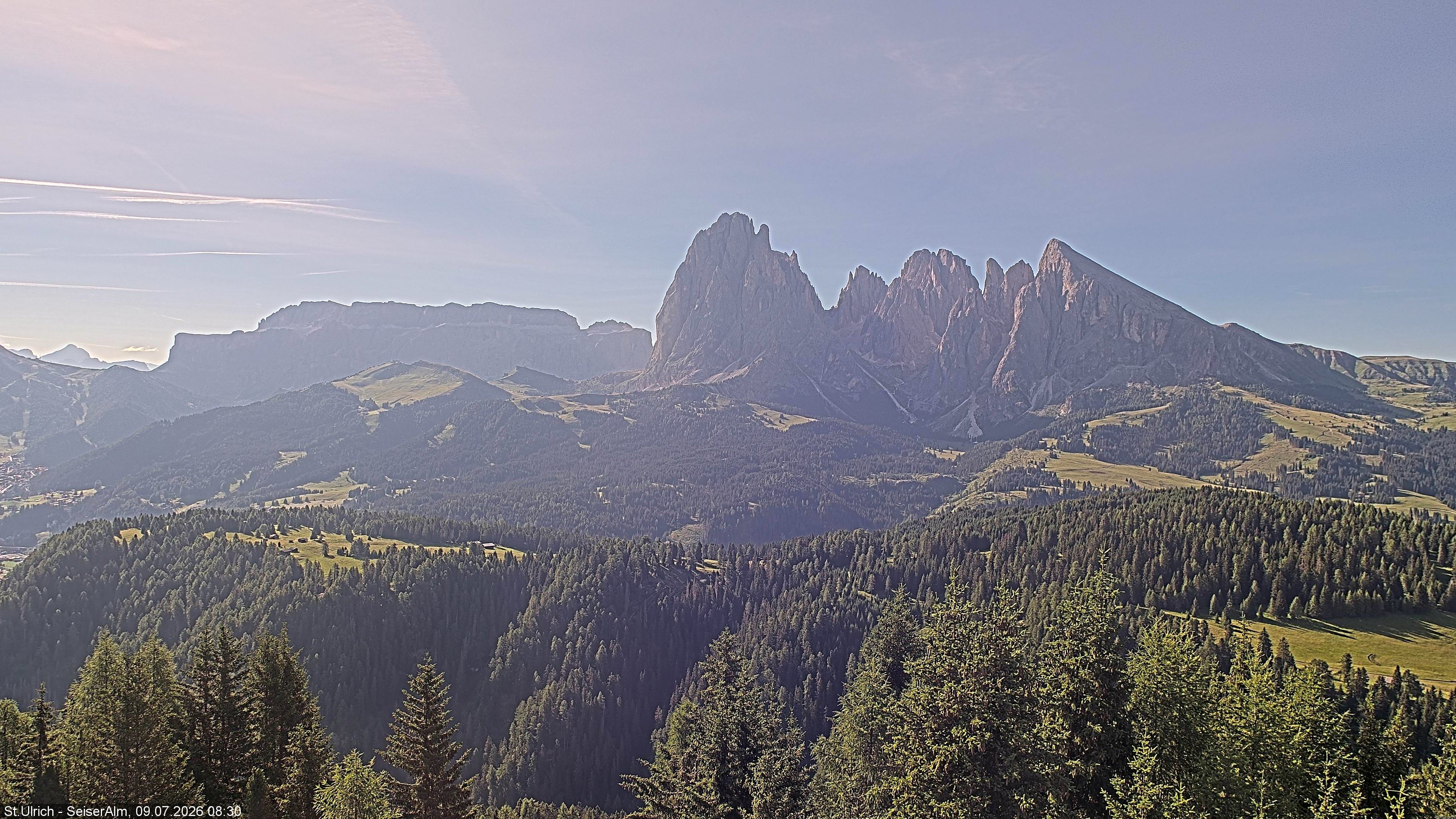 Archiv Foto Webcam Ausblick Seiser Alm