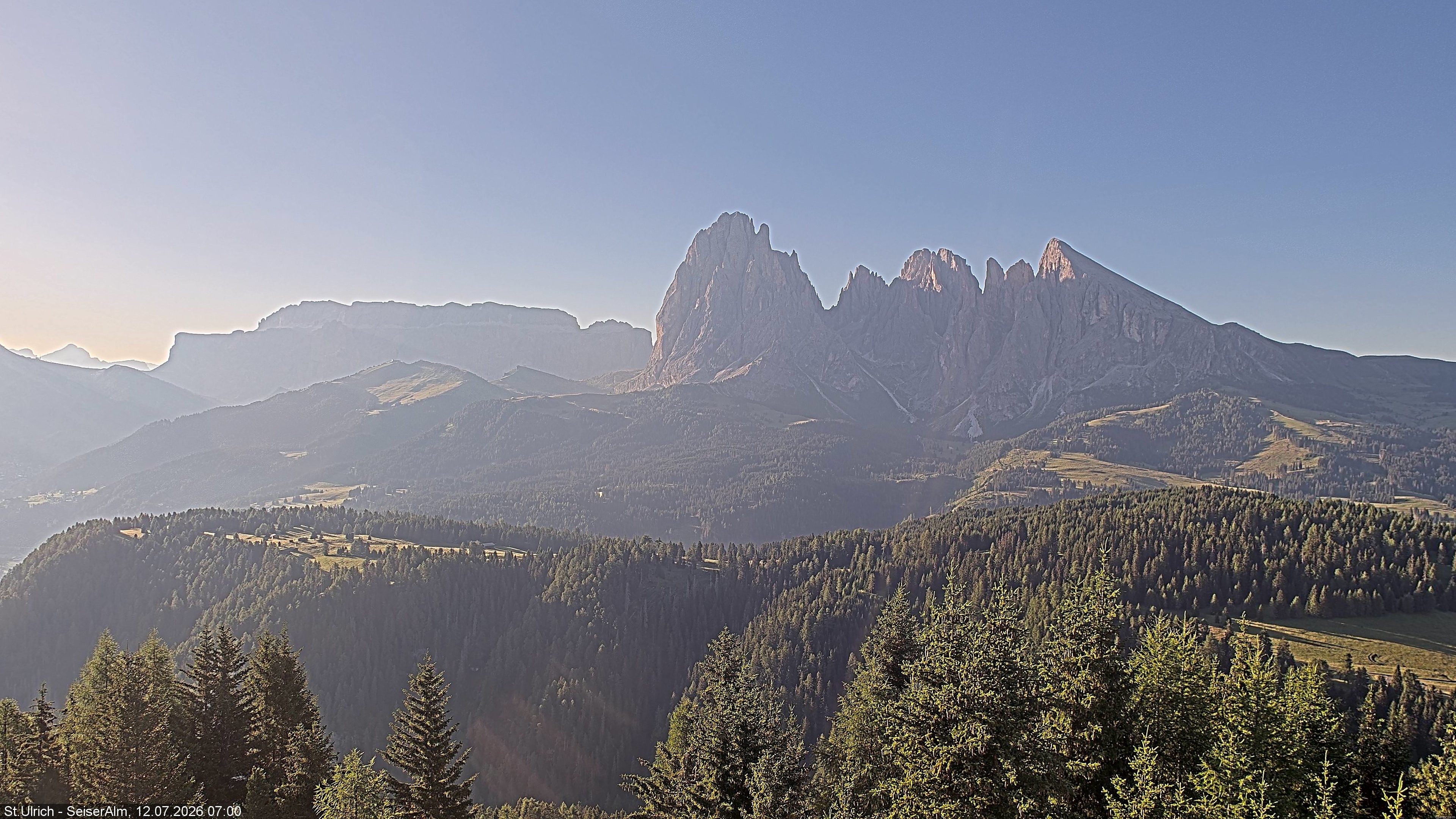 Archiv Foto Webcam Ausblick Seiser Alm