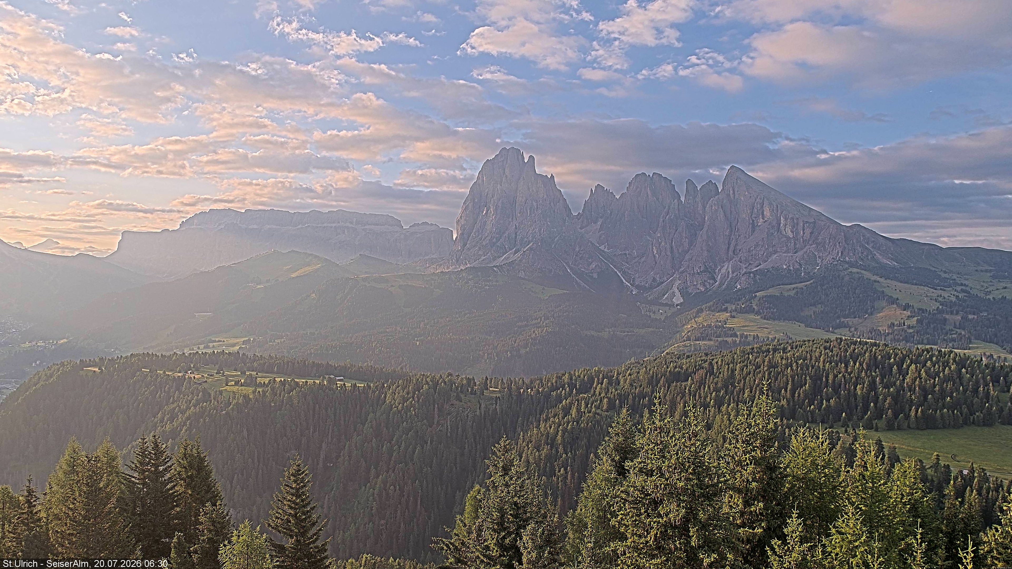 Archiv Foto Webcam Ausblick Seiser Alm