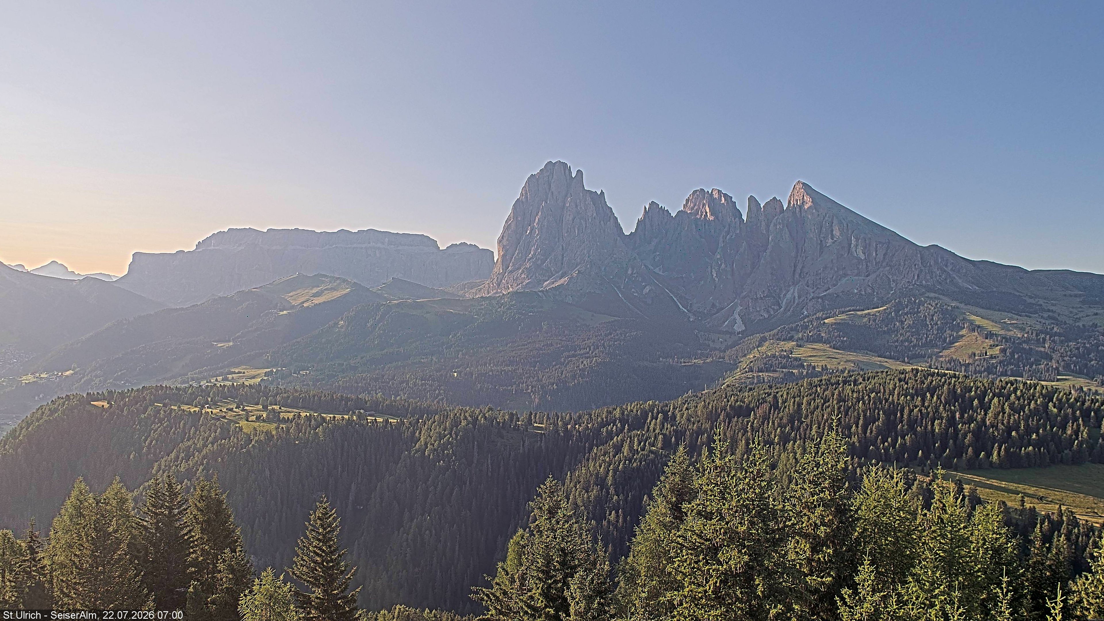 Archiv Foto Webcam Ausblick Seiser Alm