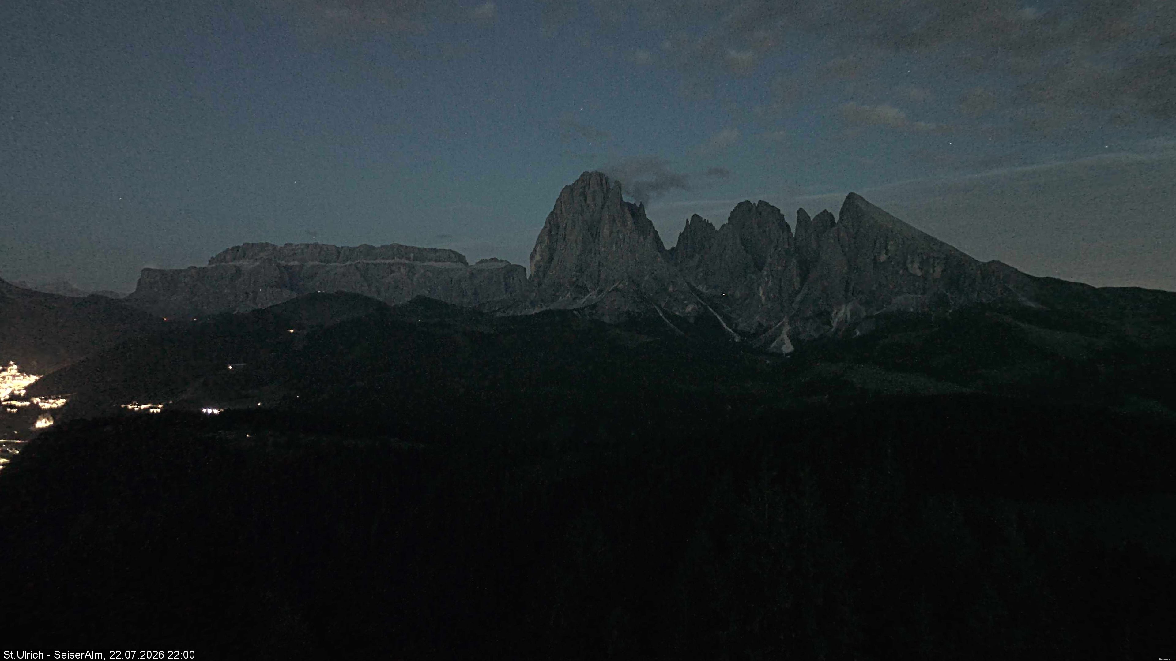 Archiv Foto Webcam Ausblick Seiser Alm