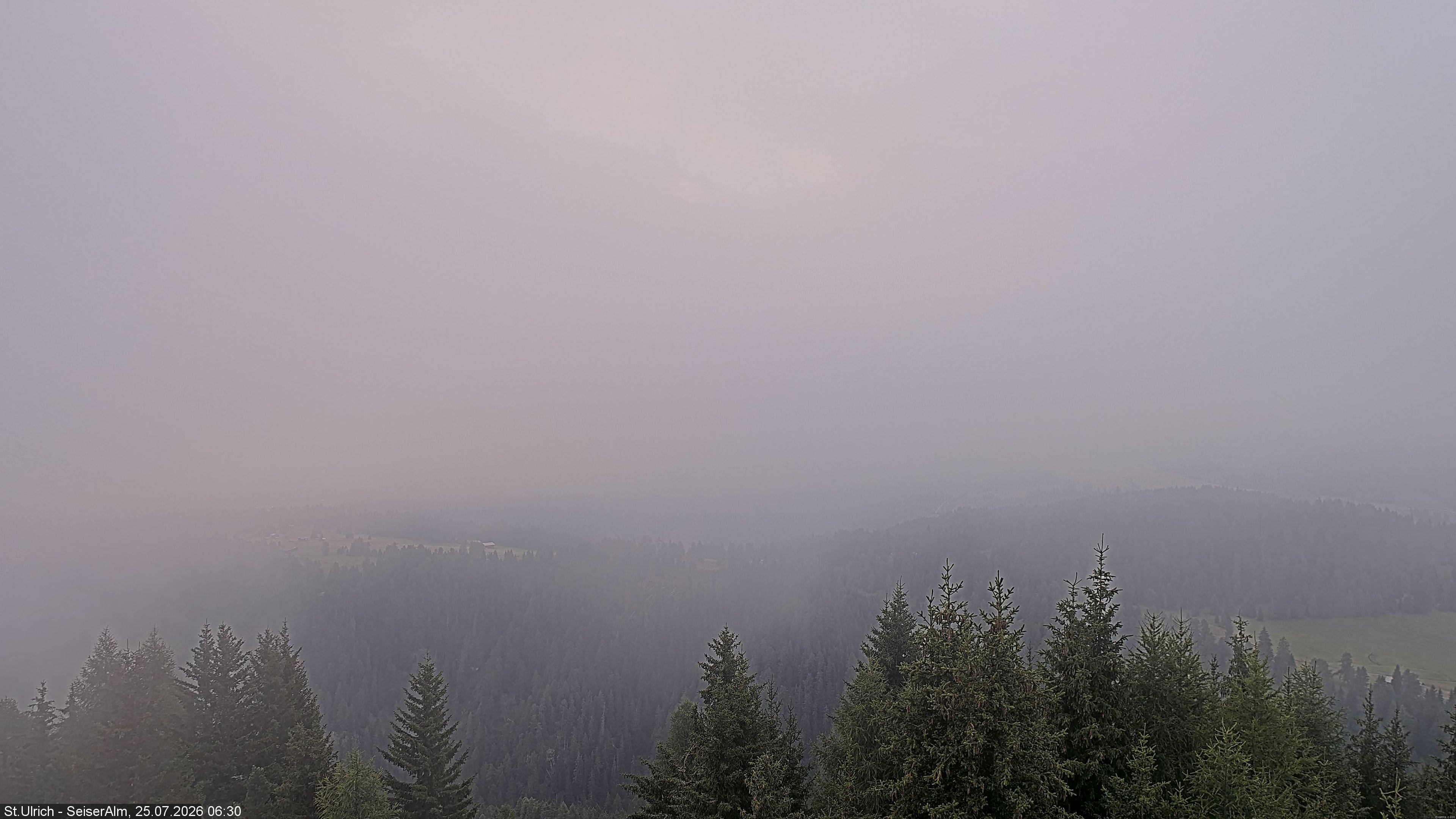 Archived image Webcam Vista Alpe di Siusi