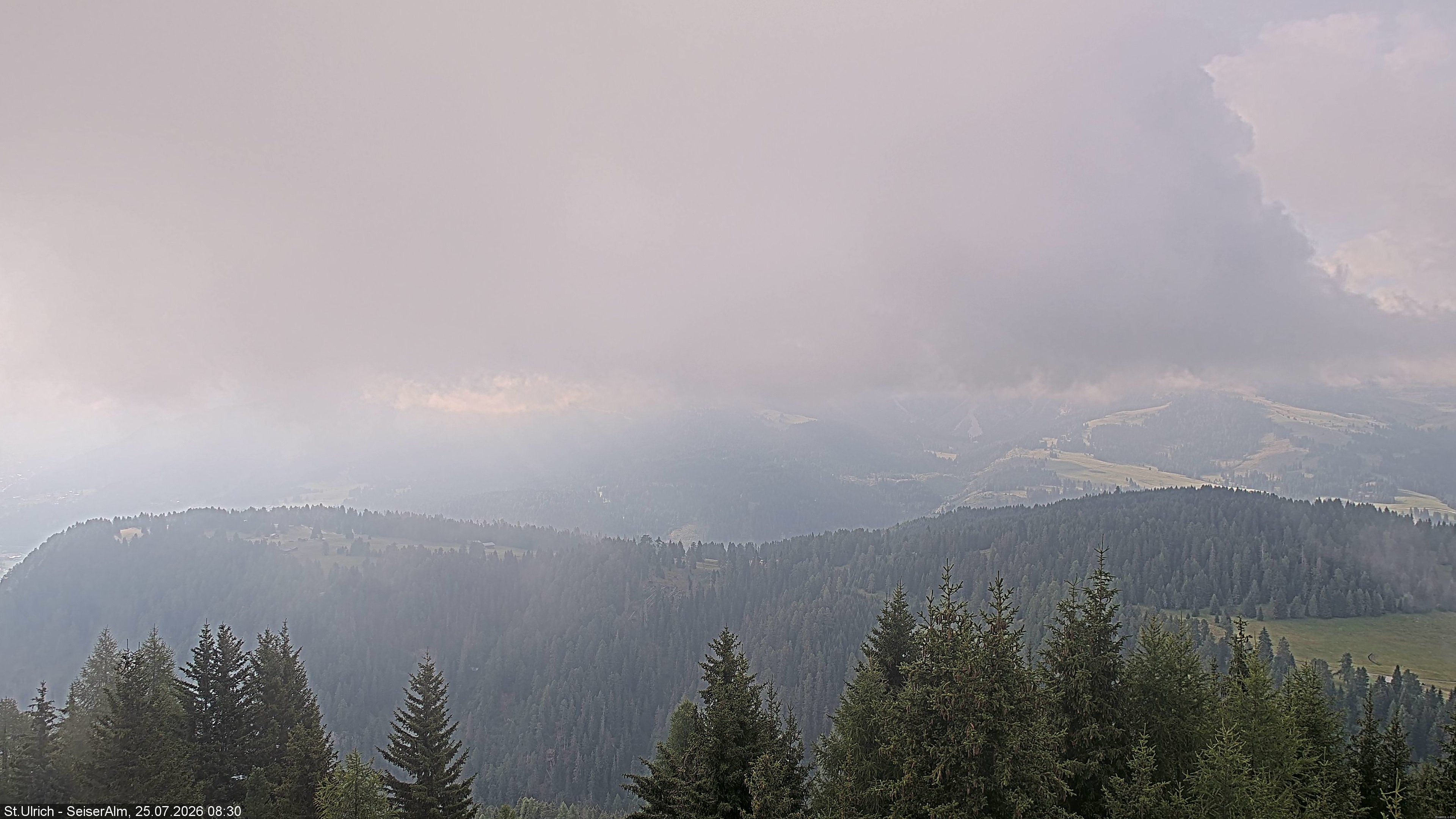 Archived image Webcam Vista Alpe di Siusi