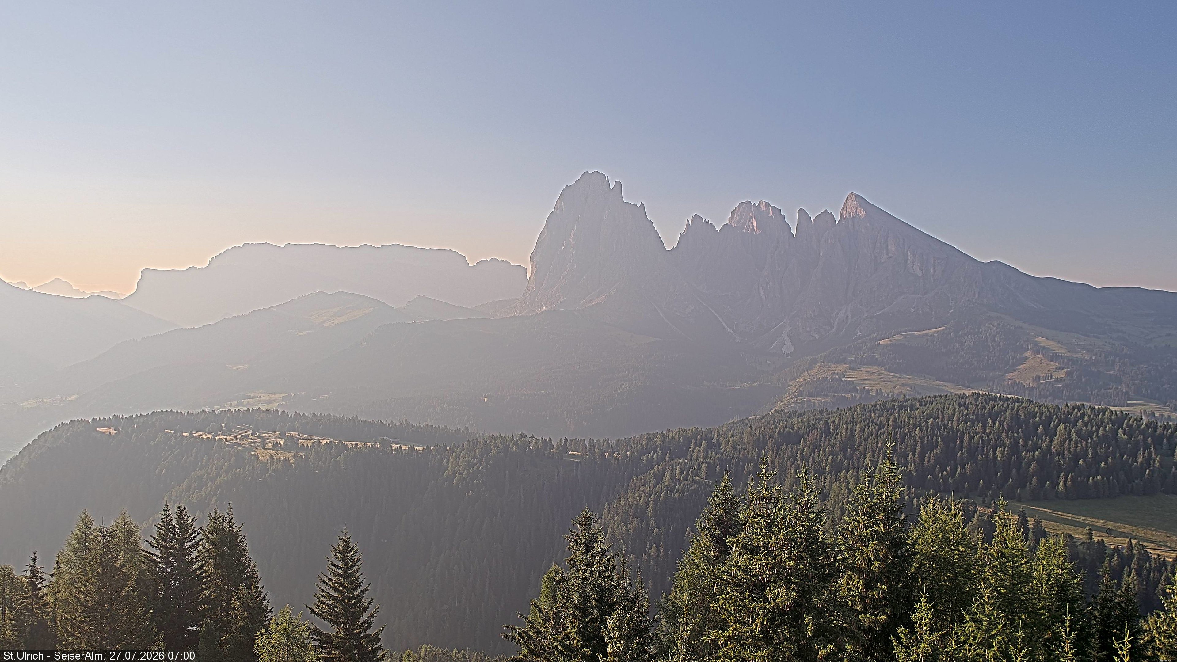Archiv Foto Webcam Ausblick Seiser Alm