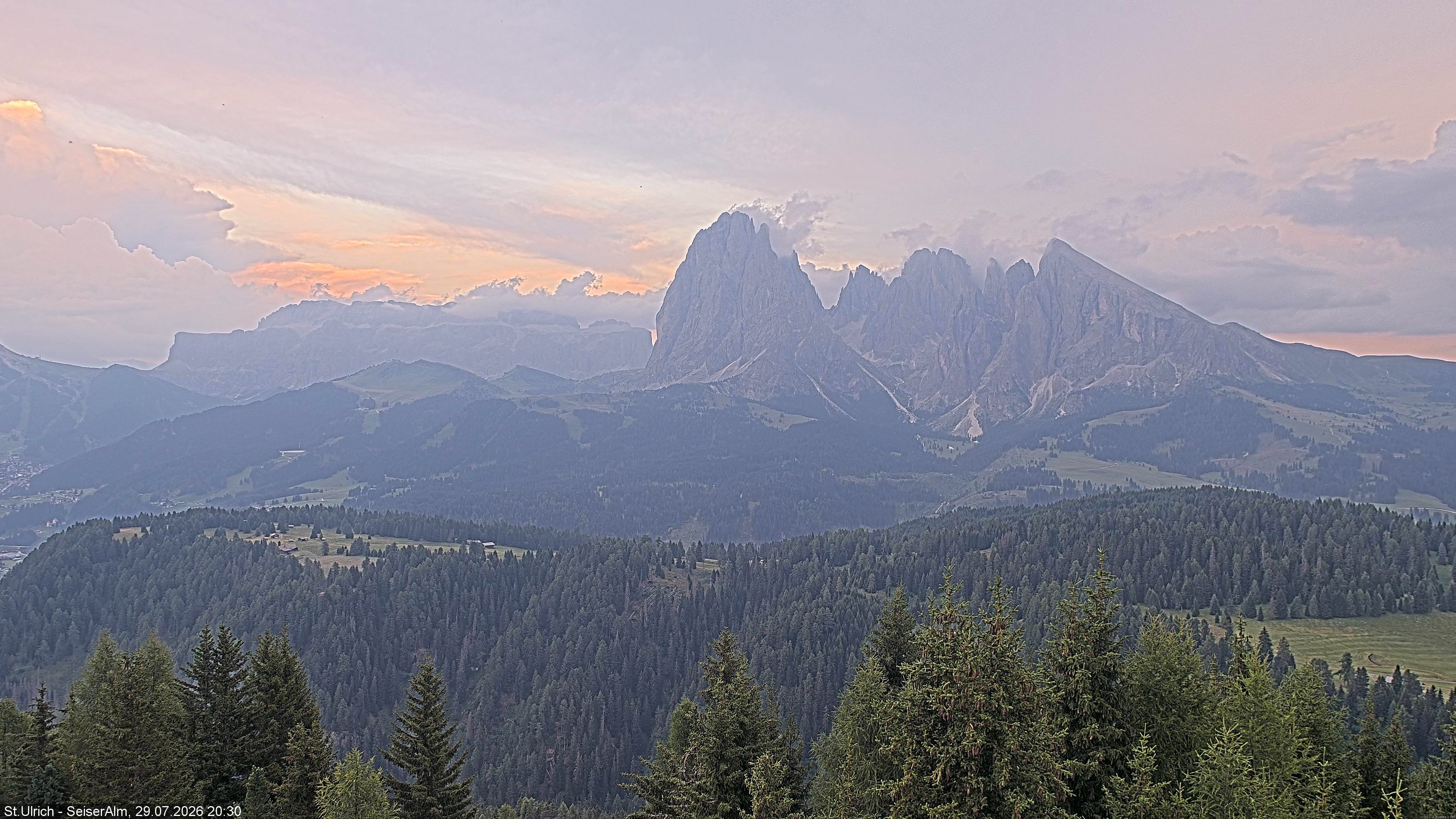Archiv Foto Webcam Ausblick Seiser Alm