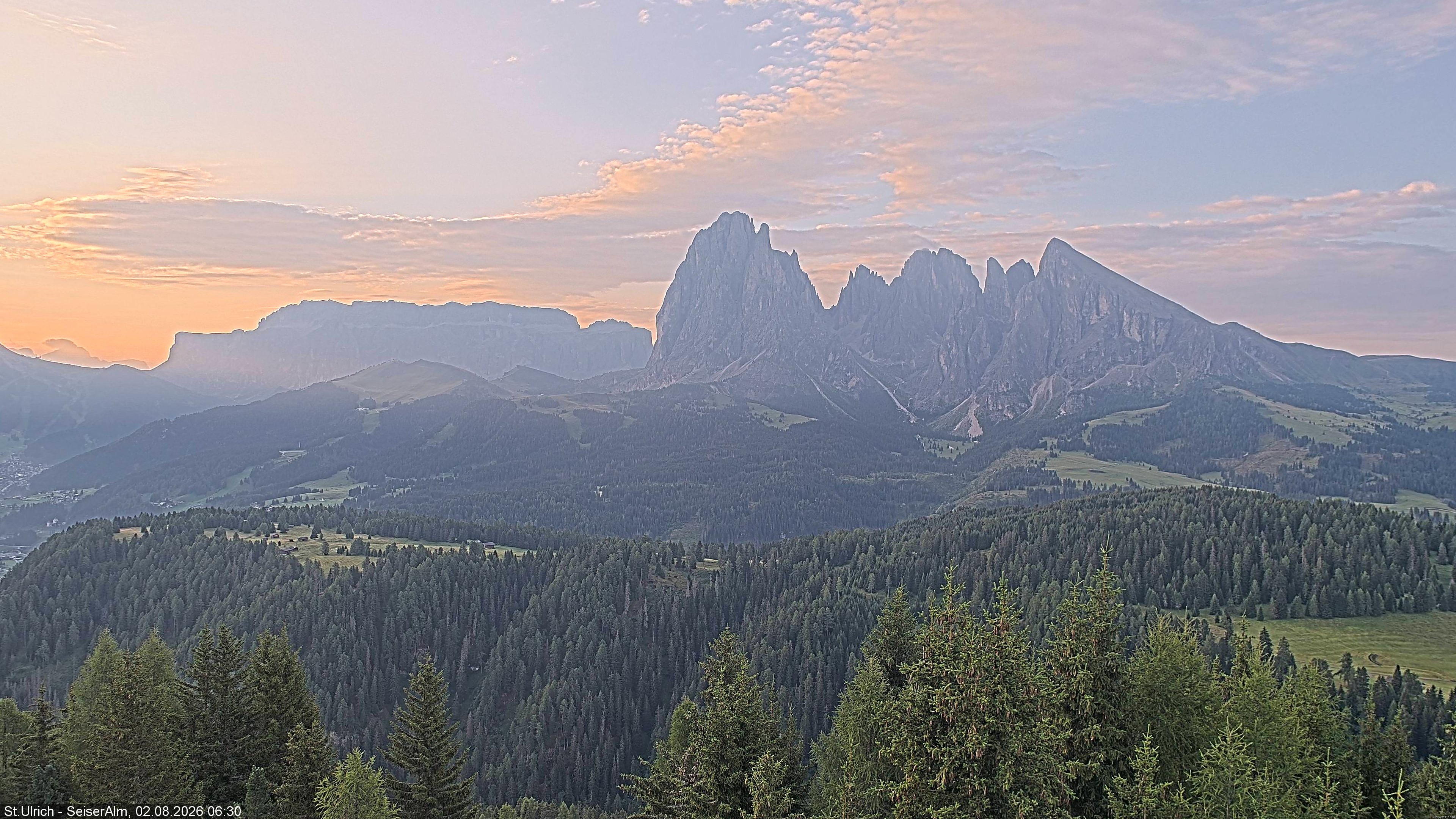 Archiv Foto Webcam Ausblick Seiser Alm