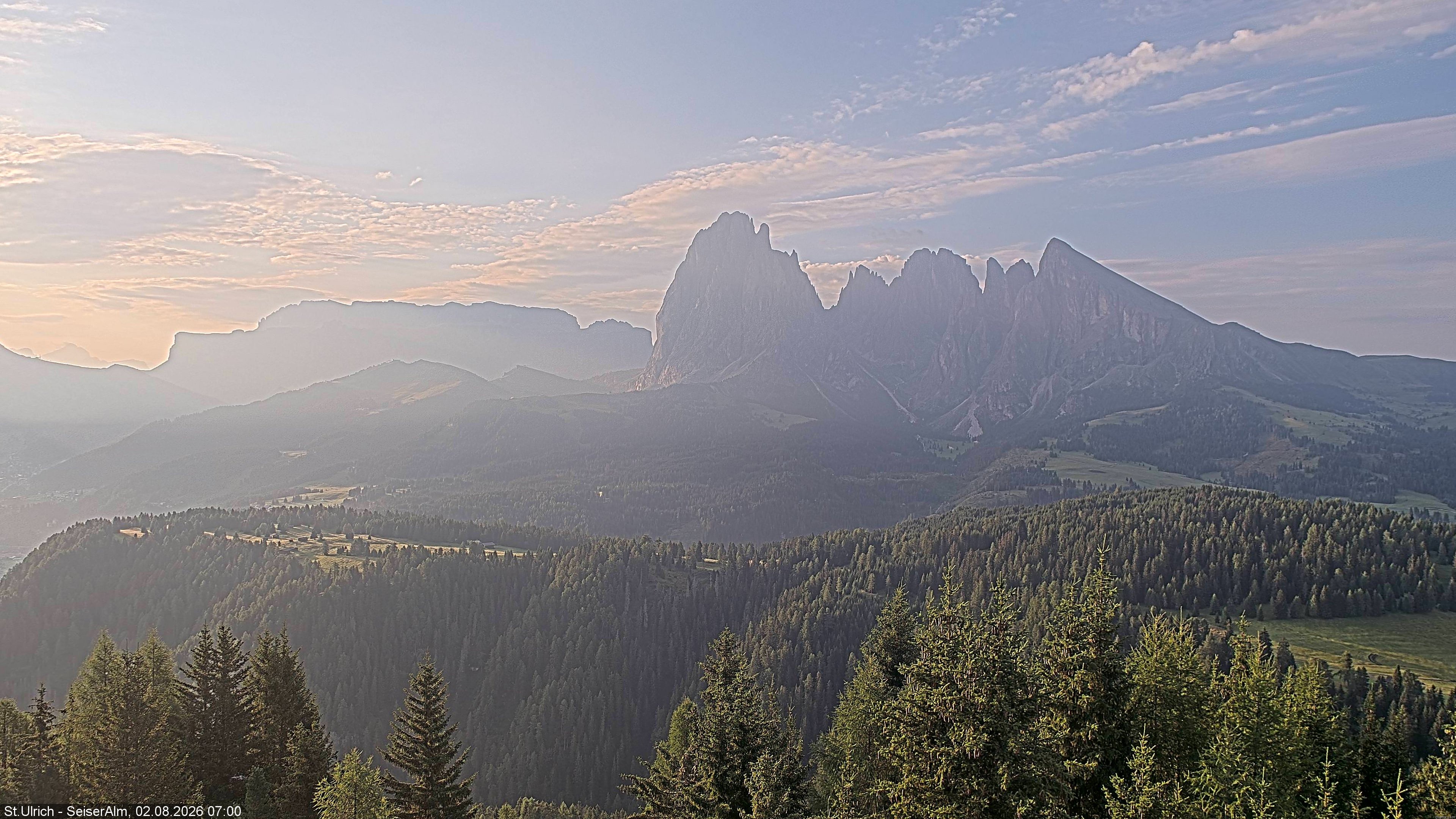 Archiv Foto Webcam Ausblick Seiser Alm
