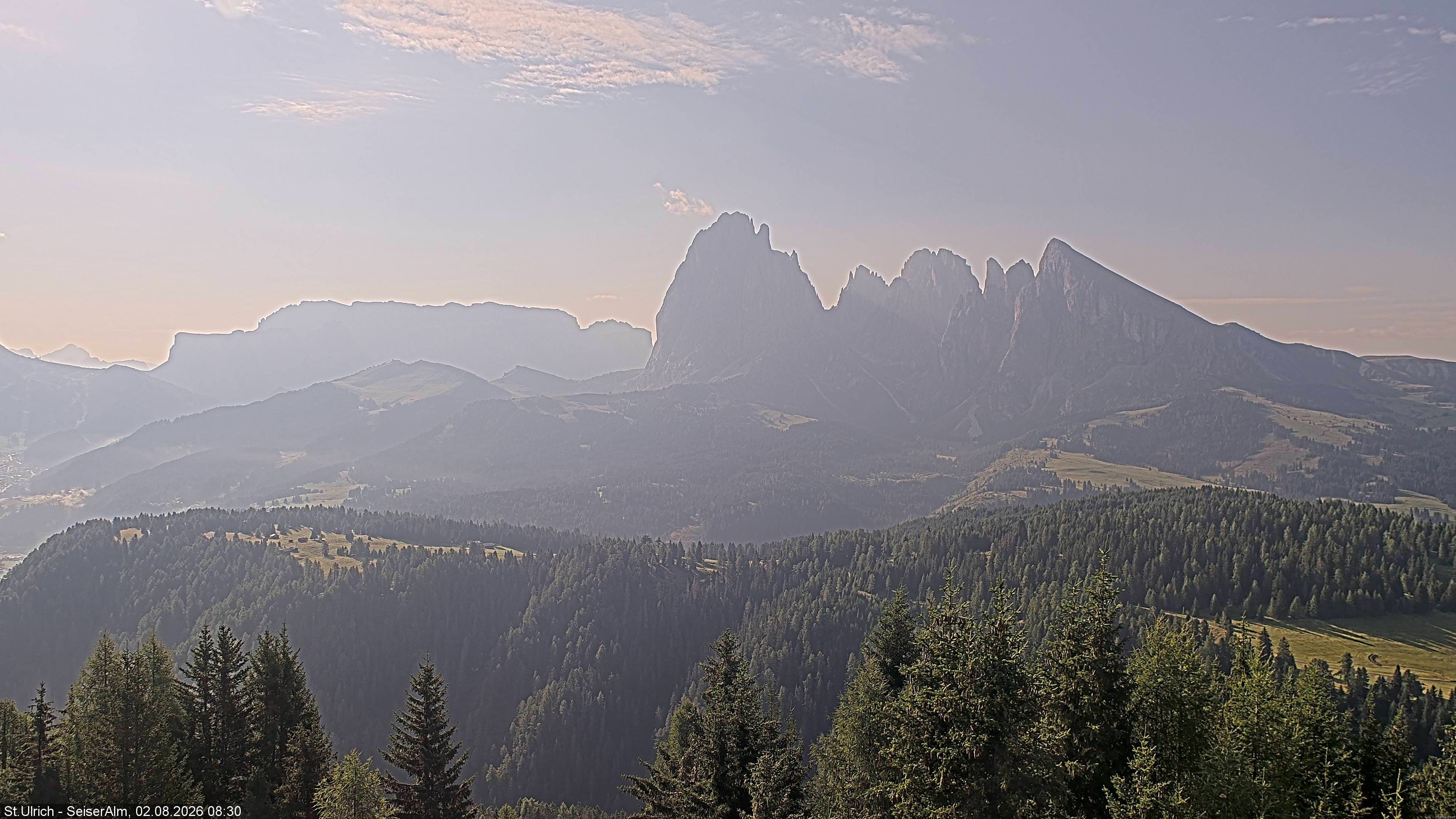 Archiv Foto Webcam Ausblick Seiser Alm