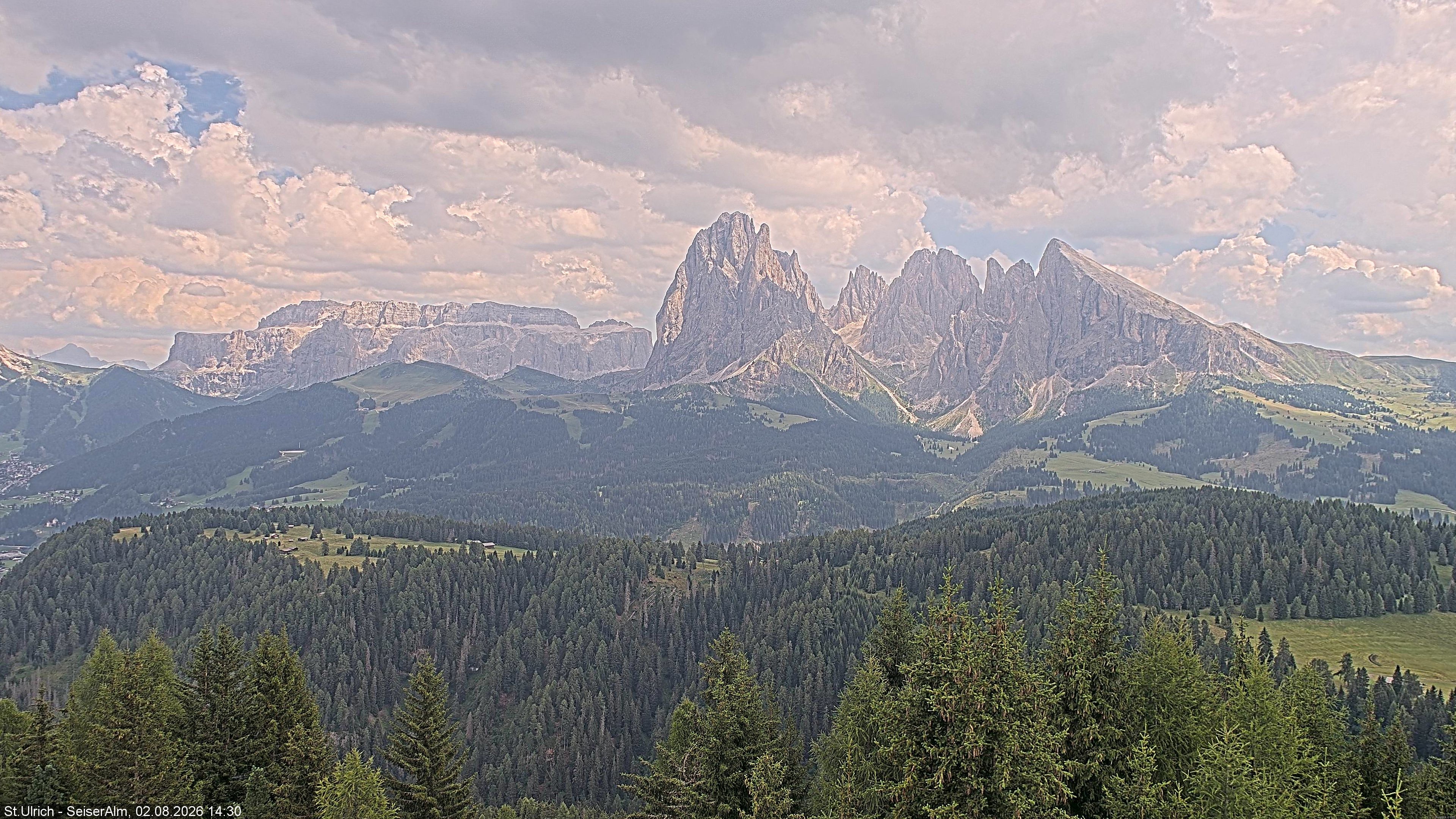 Archiv Foto Webcam Ausblick Seiser Alm