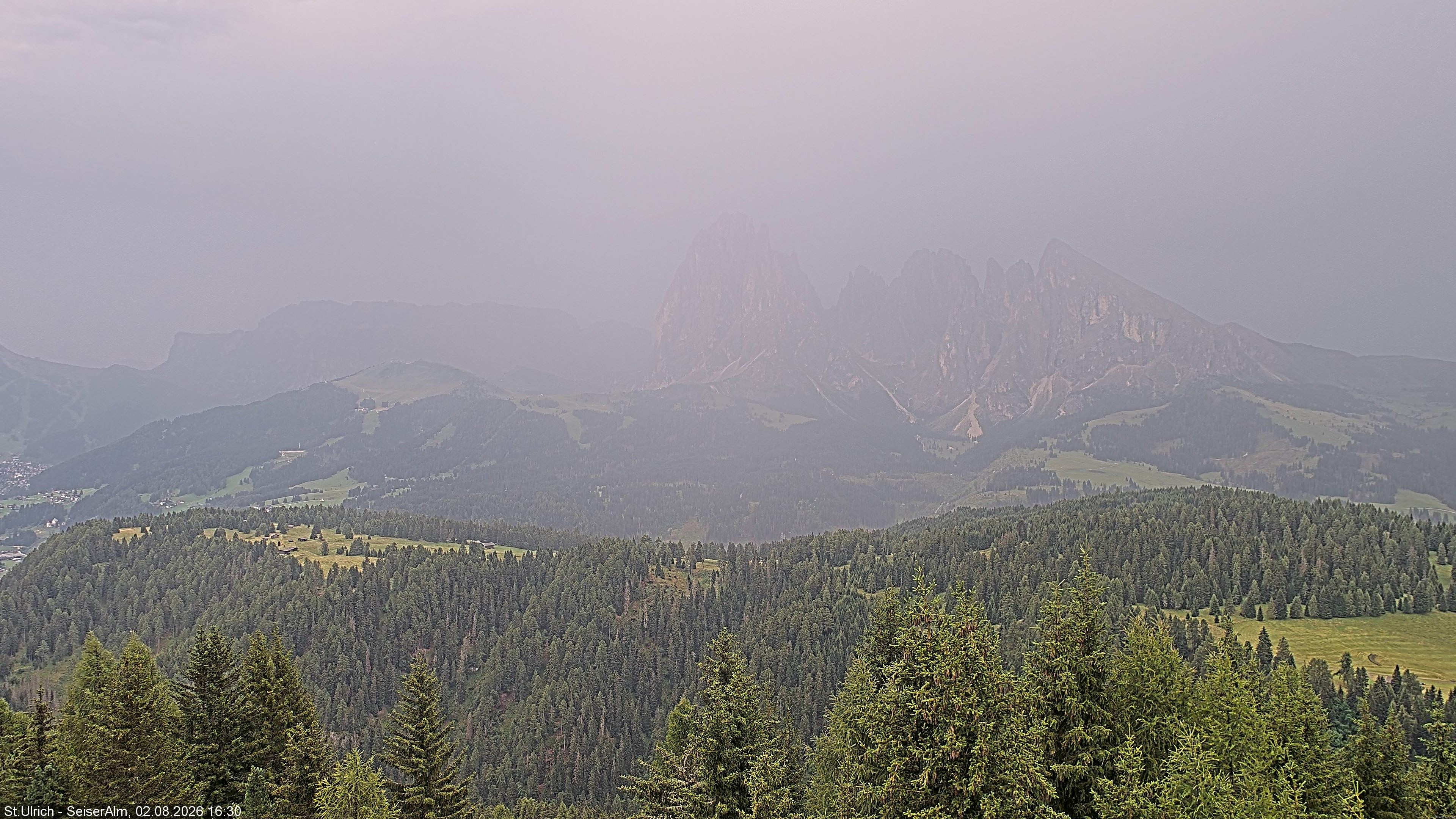 Archiv Foto Webcam Ausblick Seiser Alm