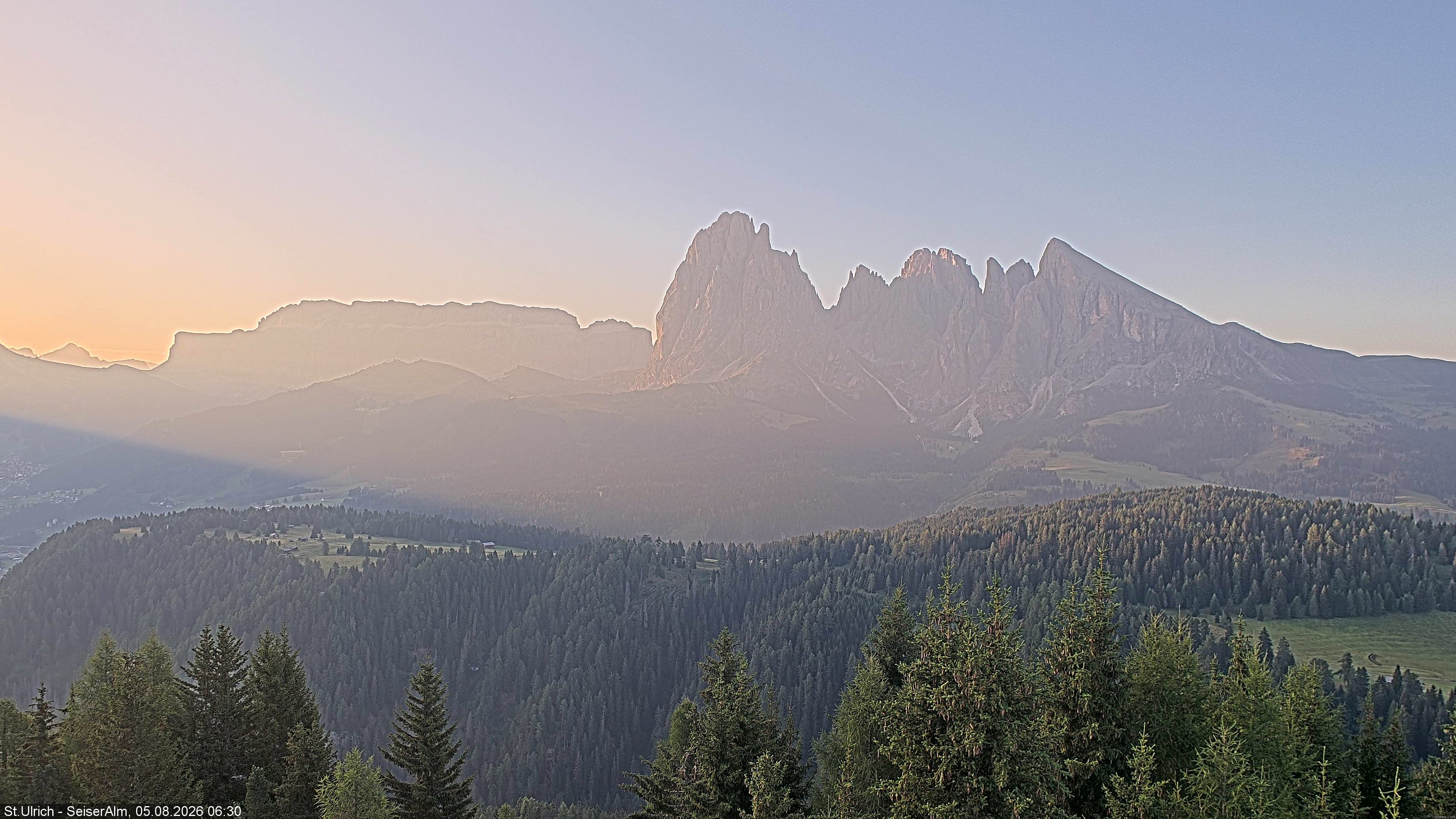 Archiv Foto Webcam Ausblick Seiser Alm