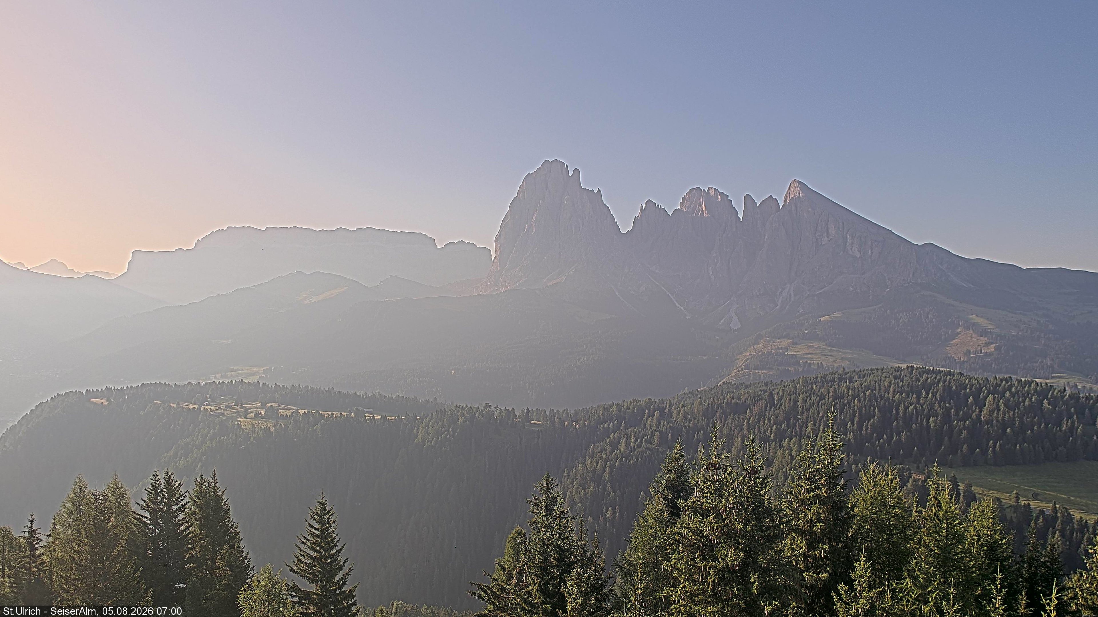Archiv Foto Webcam Ausblick Seiser Alm