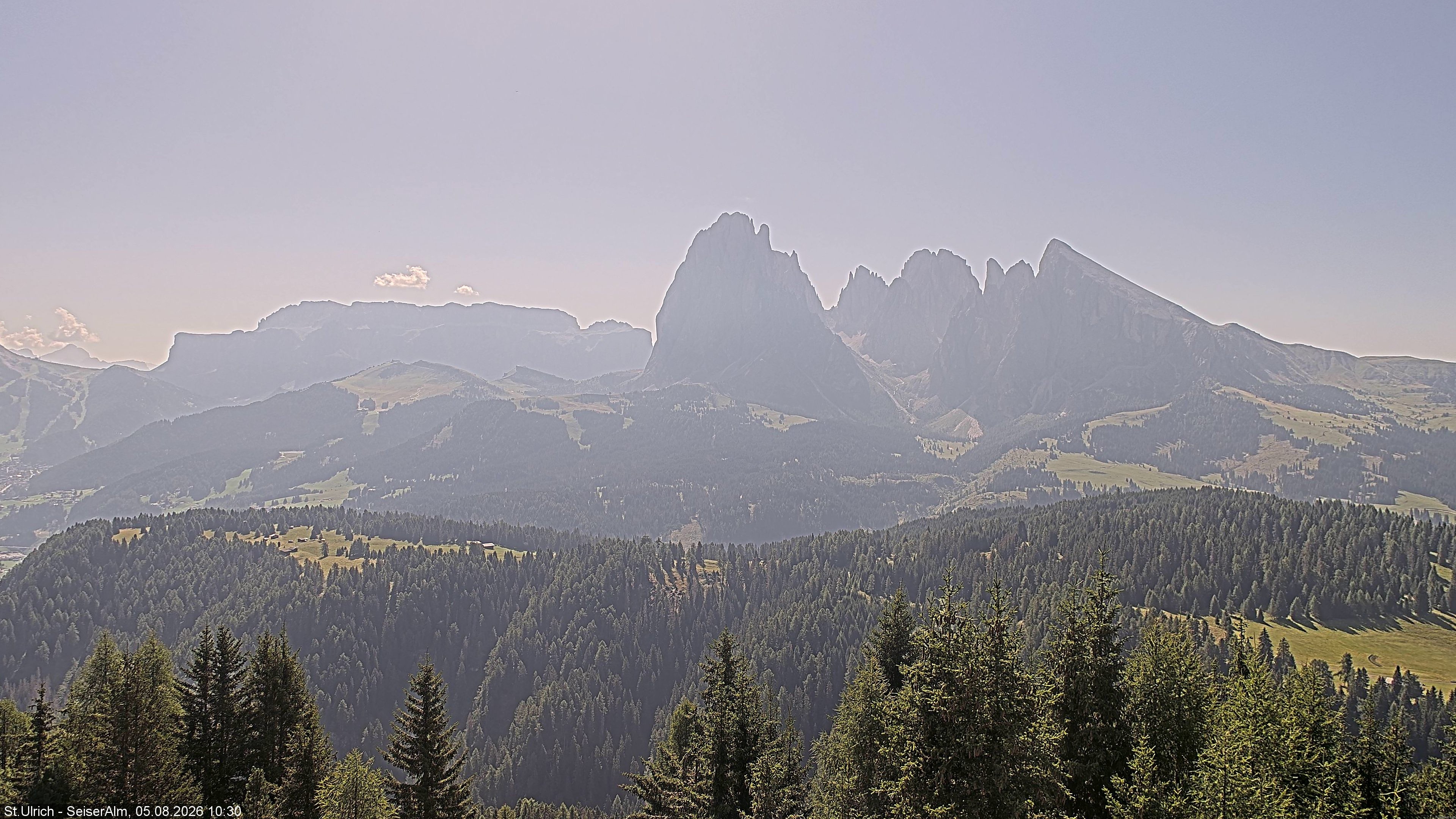 Archiv Foto Webcam Ausblick Seiser Alm
