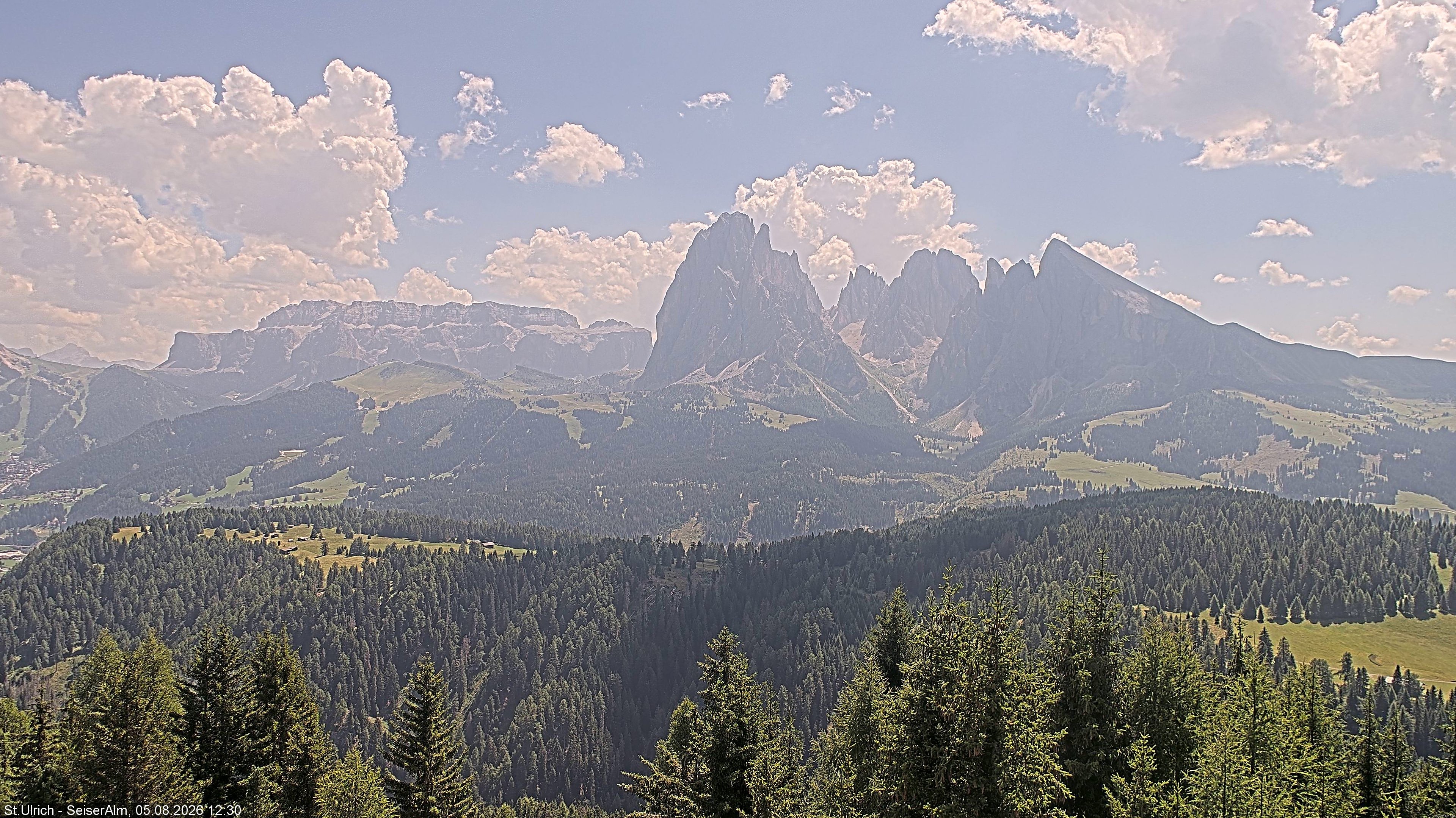 Archiv Foto Webcam Ausblick Seiser Alm