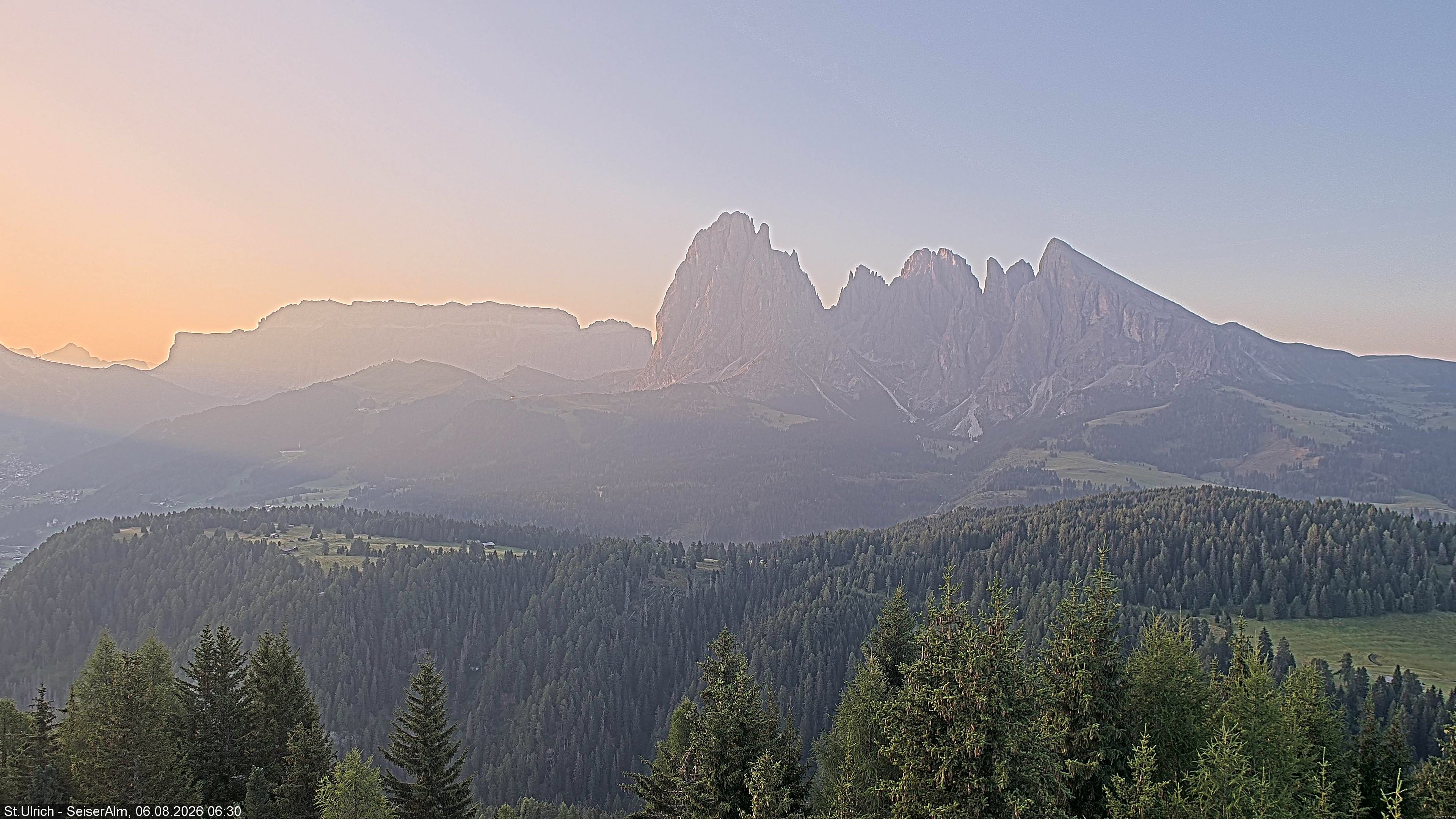 Archiv Foto Webcam Ausblick Seiser Alm