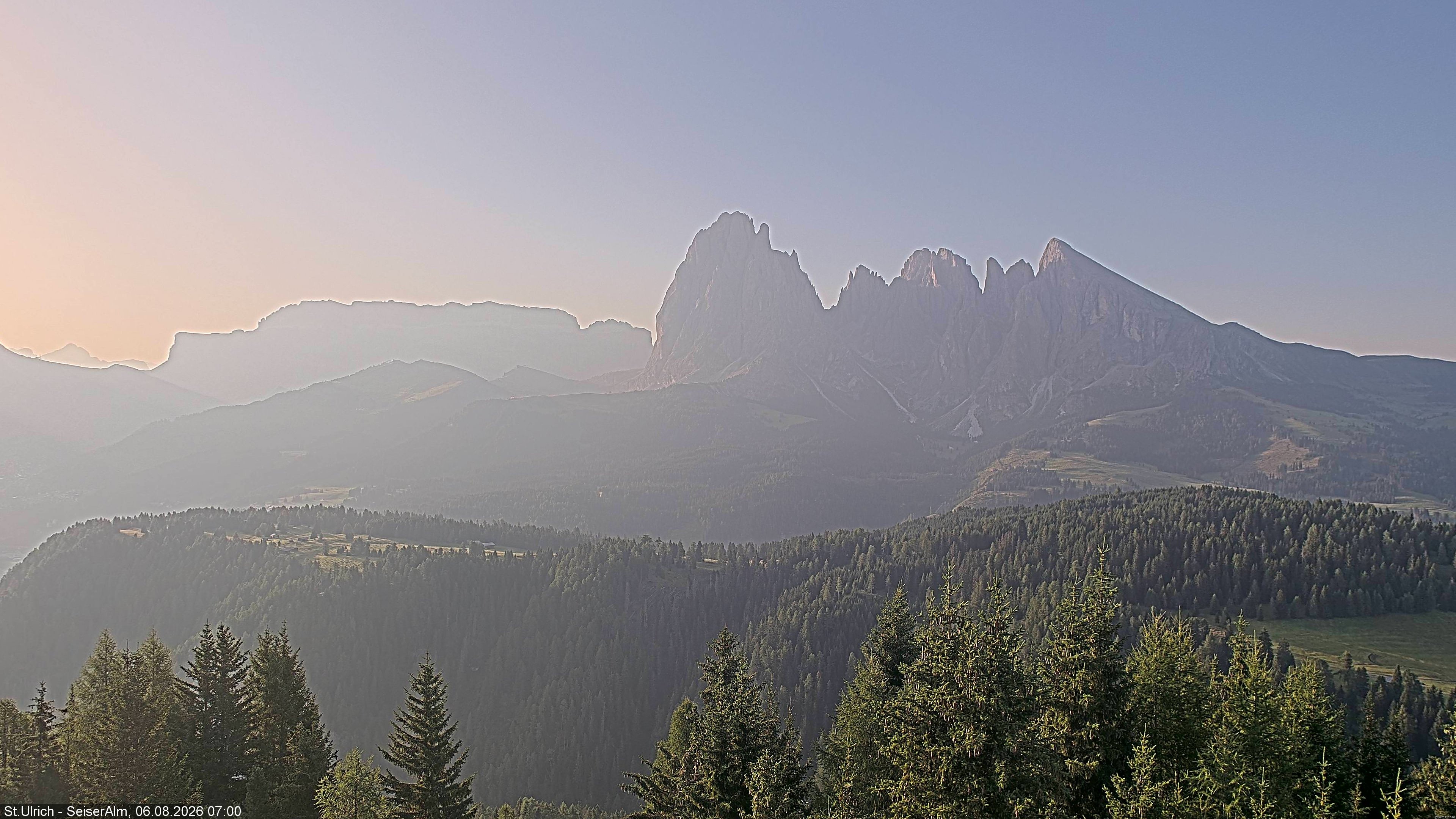 Archiv Foto Webcam Ausblick Seiser Alm
