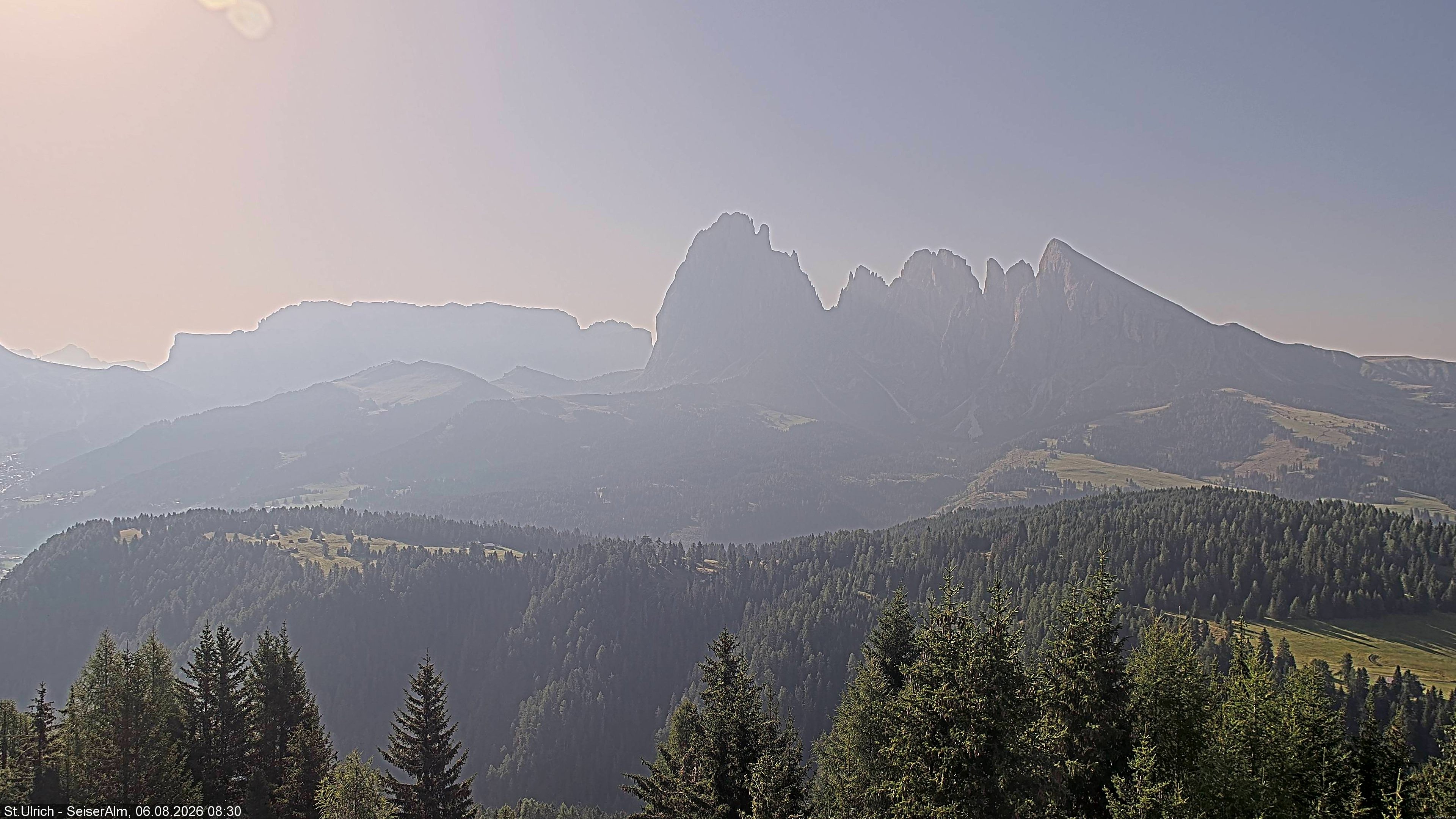 Archiv Foto Webcam Ausblick Seiser Alm