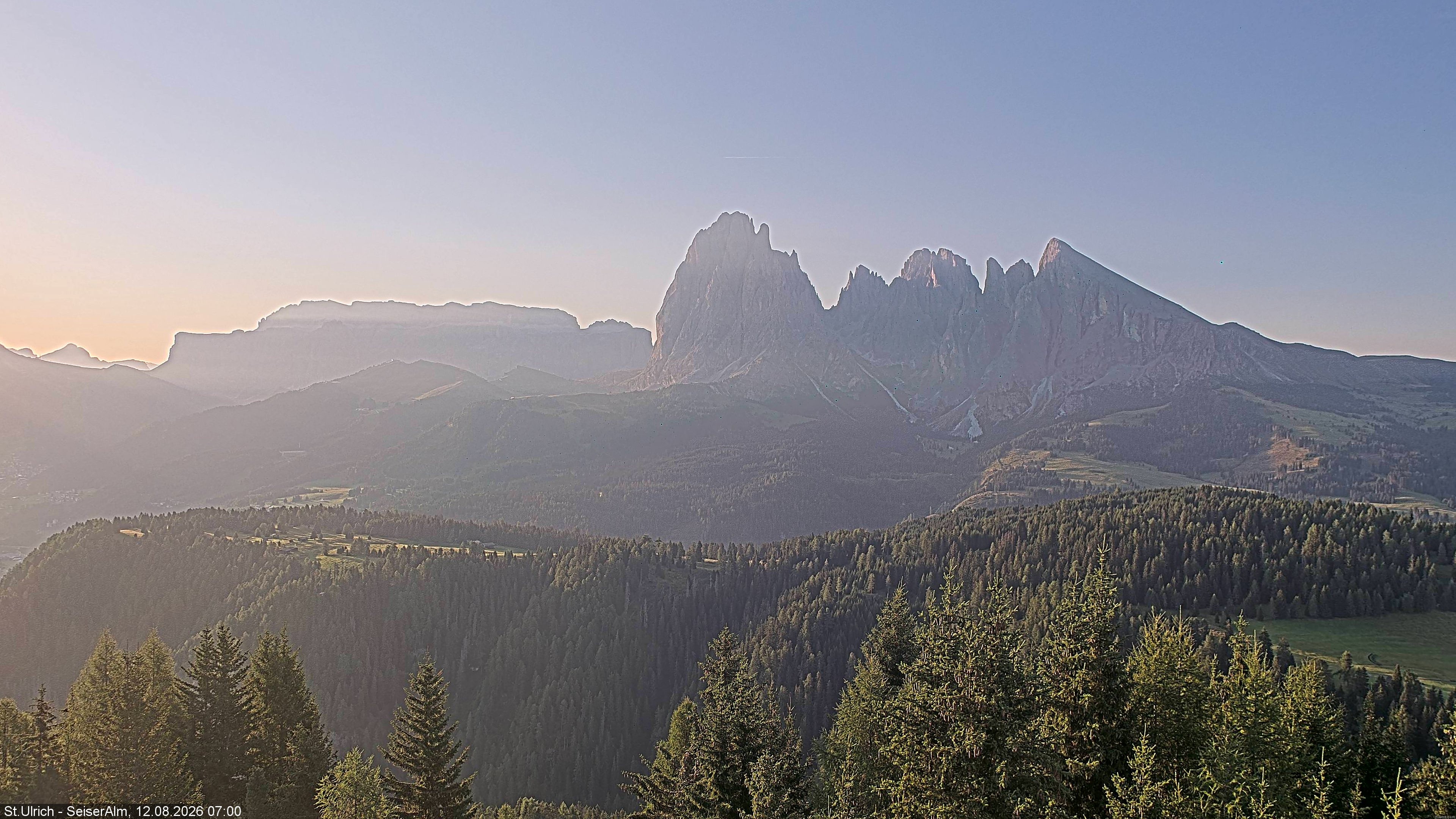 Archiv Foto Webcam Ausblick Seiser Alm