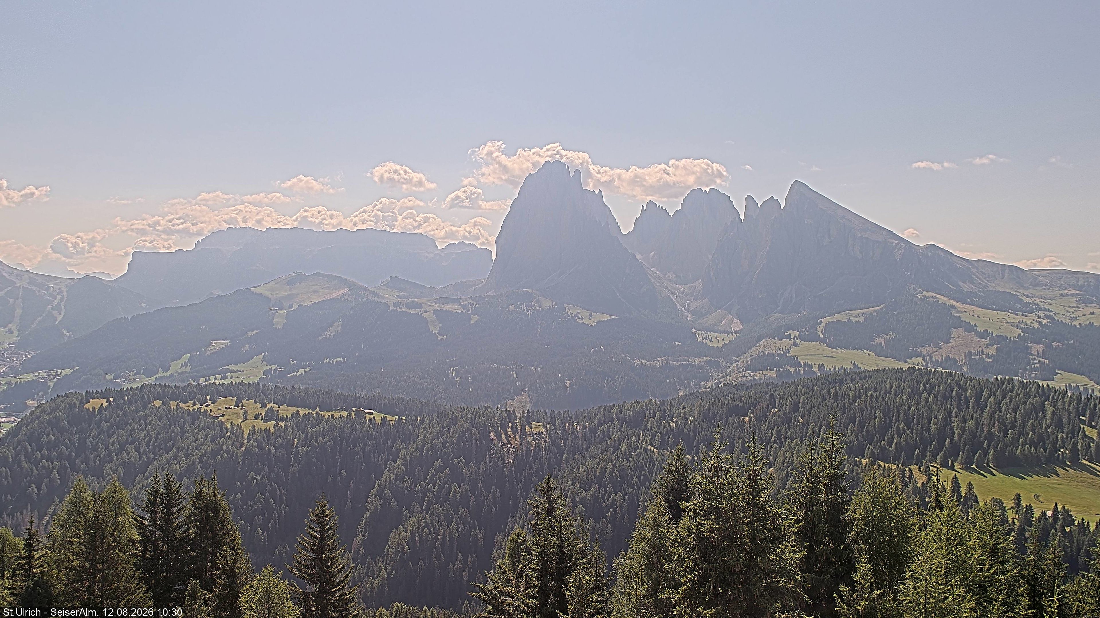 Archiv Foto Webcam Ausblick Seiser Alm