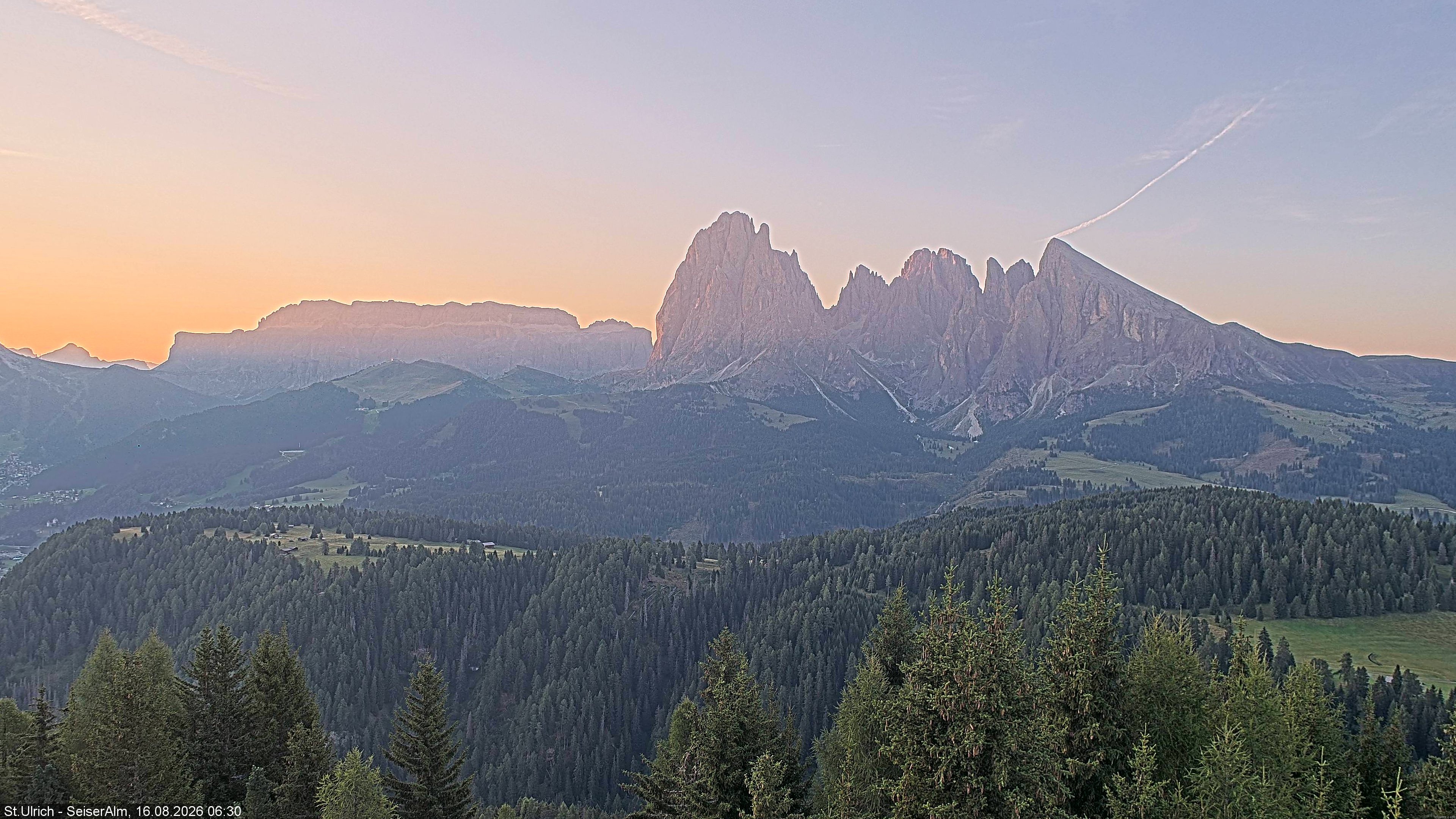 Archived image Webcam Vista Alpe di Siusi